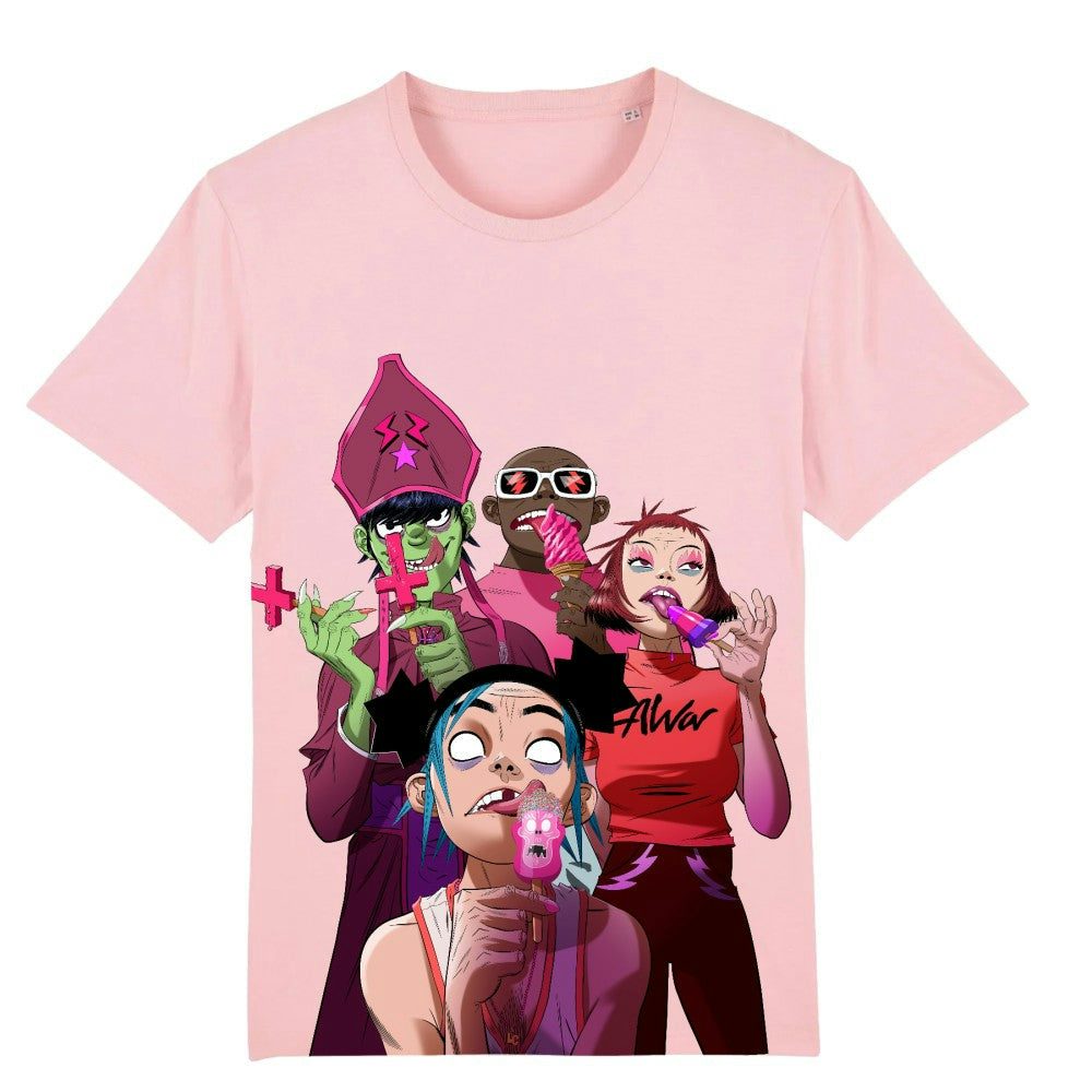 Gorillaz best sale tee shirt