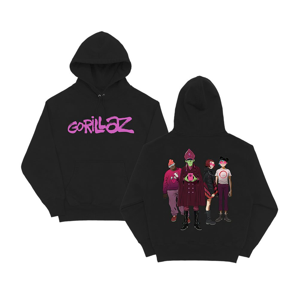 Gorillaz best sale logo hoodie