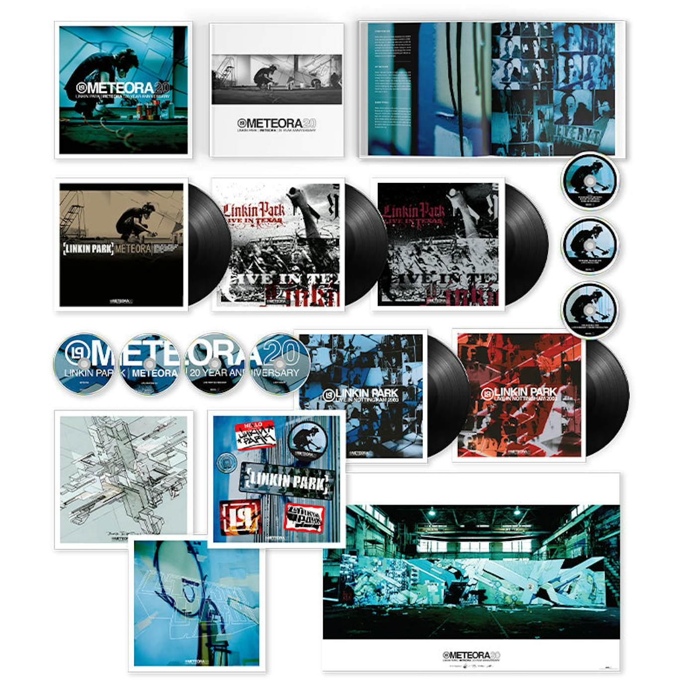 Linkin Park METEORA 20TH ANNIVERSARY LIMITED EDITION SUPER DELUXE BOX SET