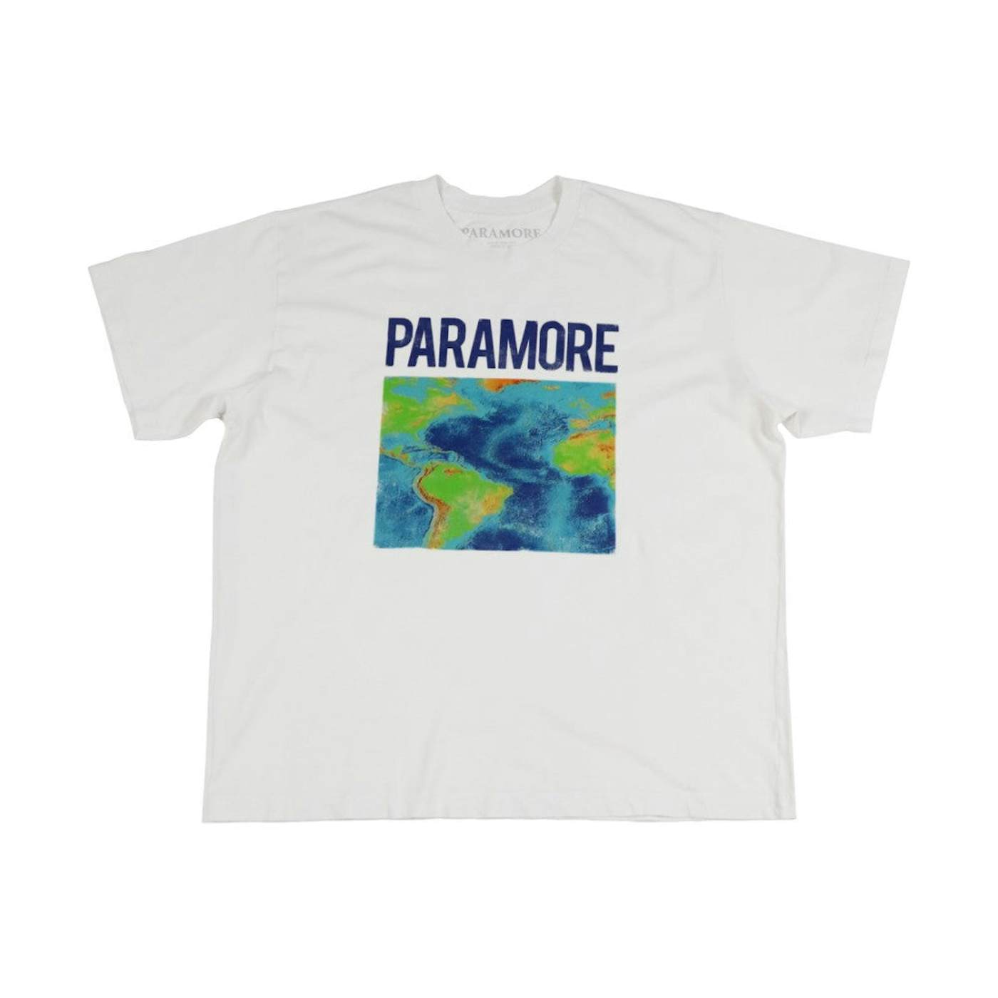Paramore World Vintage White T-Shirt