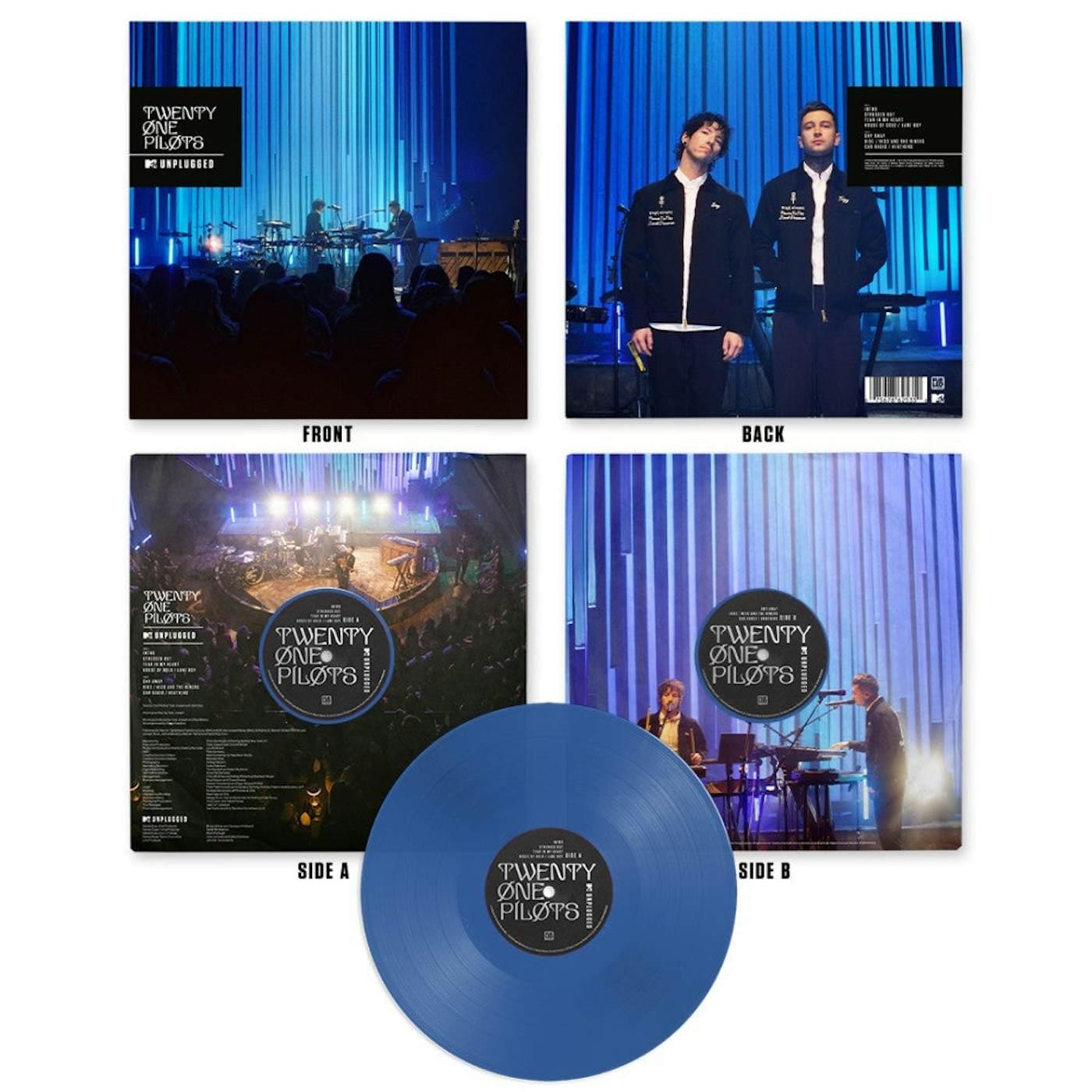 Twenty One Pilots MTV Unplugged Exclusive Blue Vinyl
