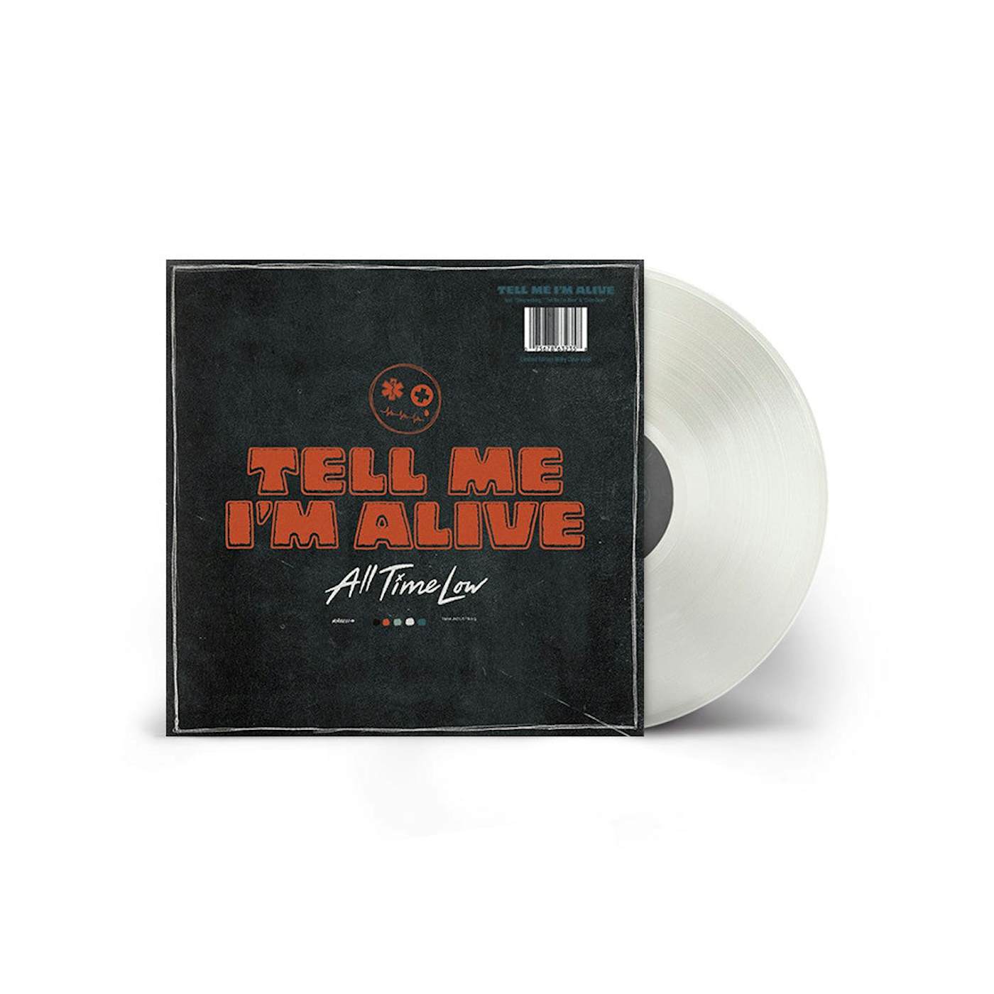 All Time Low Tell Me I’m Alive Milky Clear Vinyl