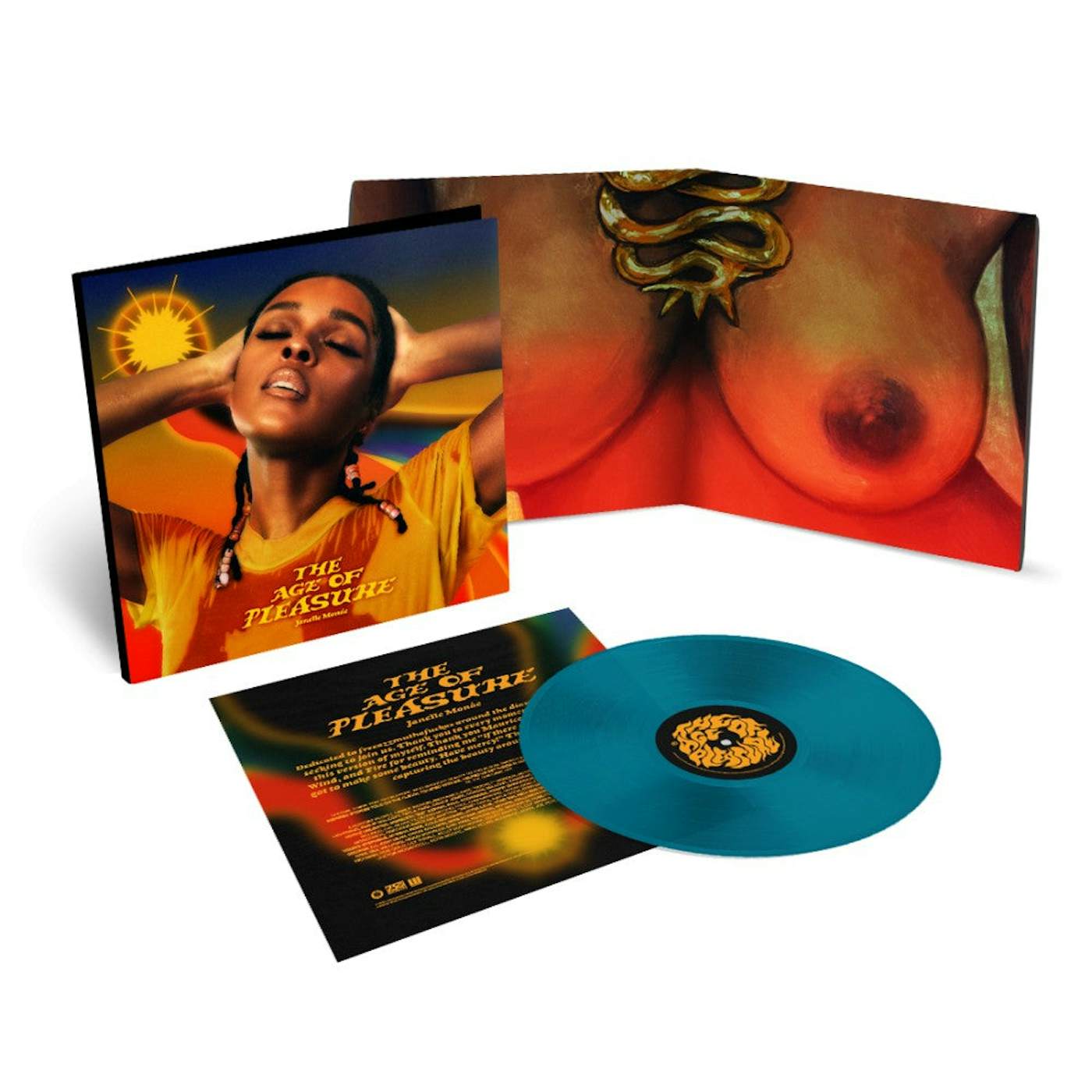 Janelle Monáe The Age of Pleasure Sea Blue Vinyl