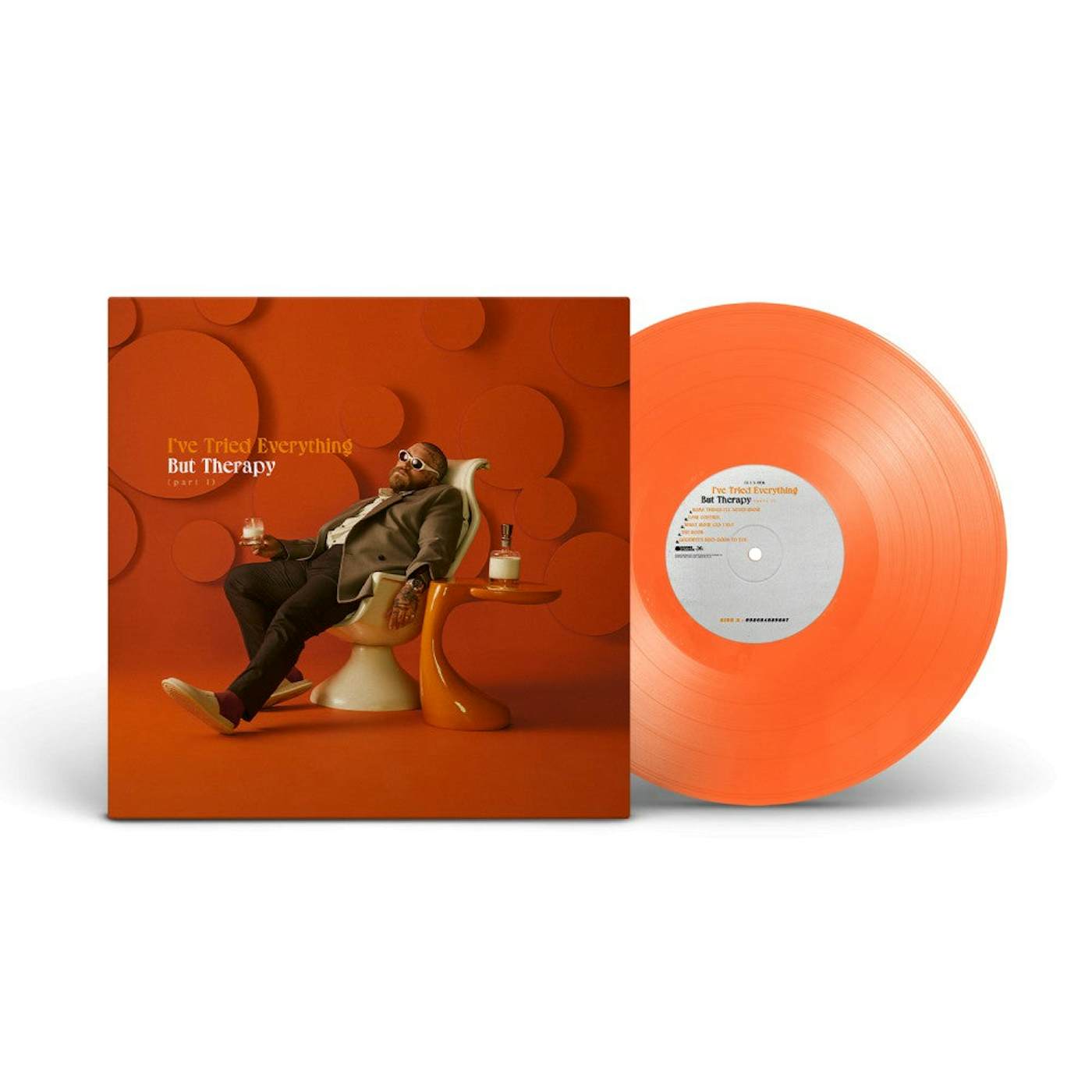 Teddy Swims I’ve Tried Everything But Therapy (Part 1) Tangerine Vinyl