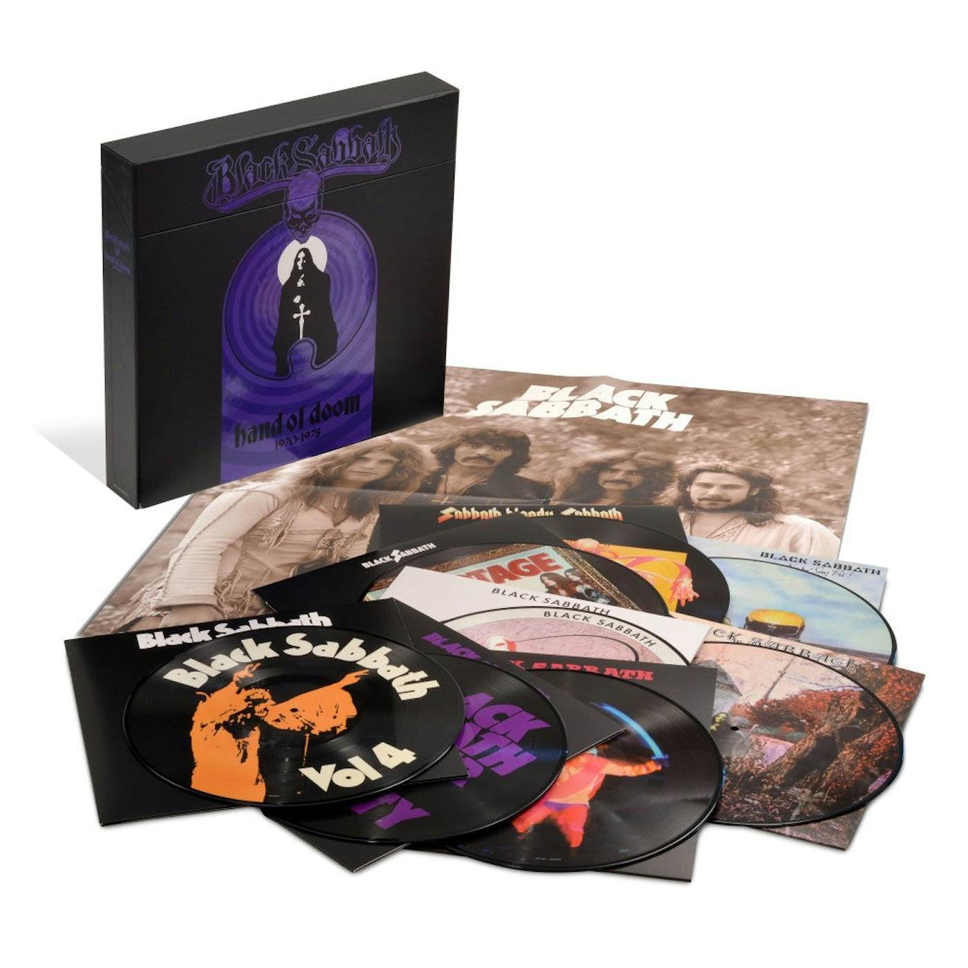 Black Sabbath Hand of Doom 1970 - 1978 (Picture Disc Boxed Set)