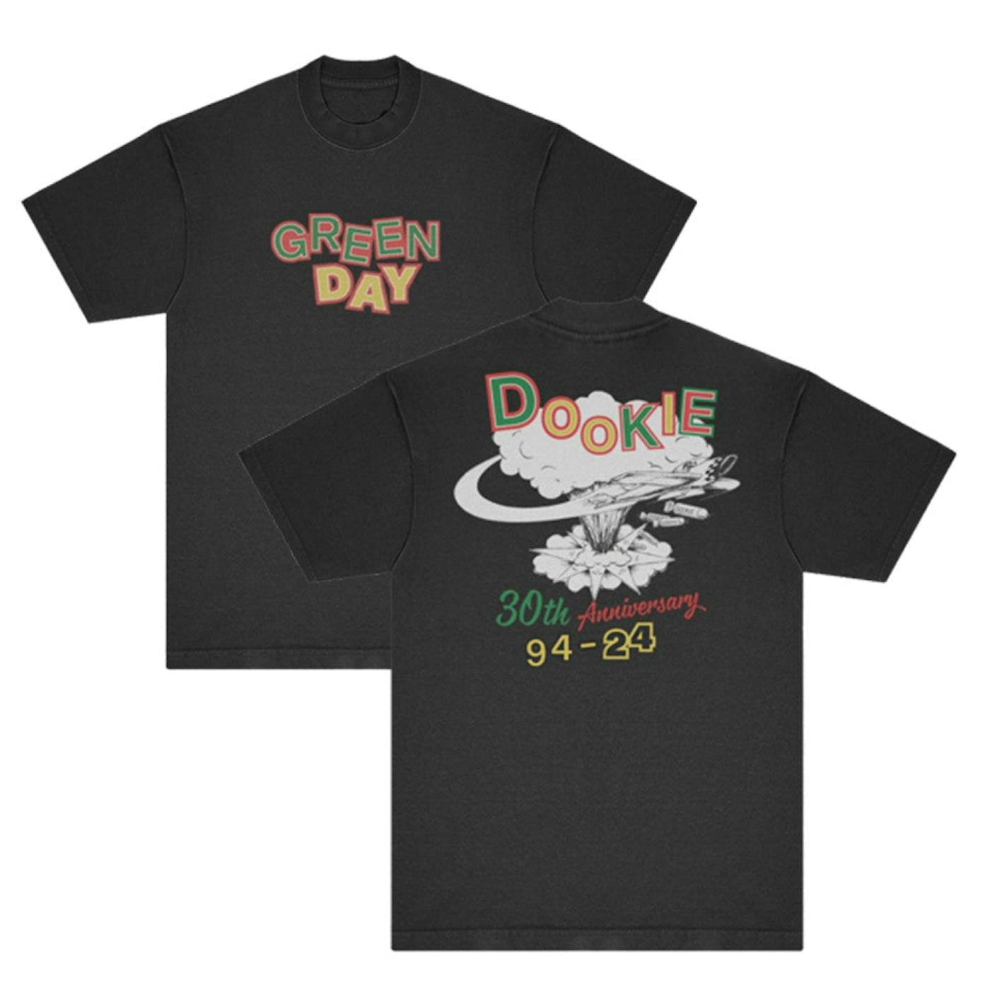 Green Day Dookie 30th Explosion Logo T-Shirt