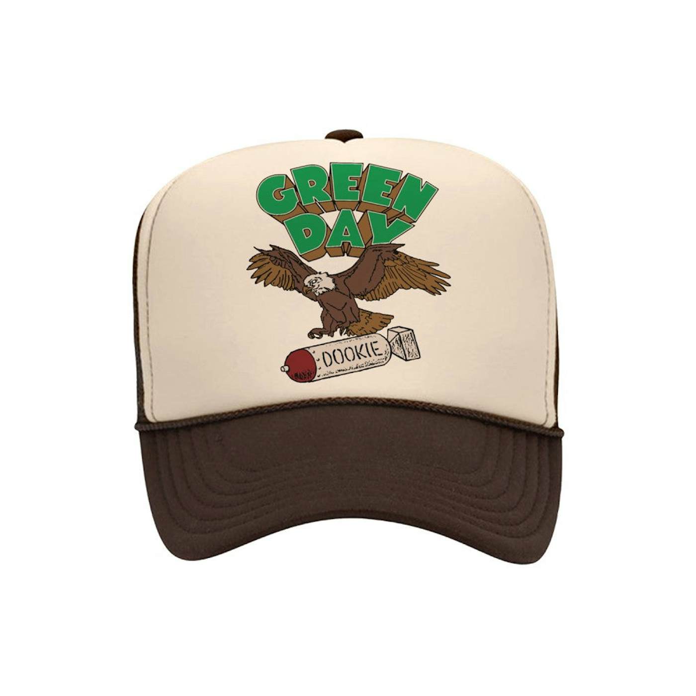 Green Day Dookie Eagle Trucker Hat