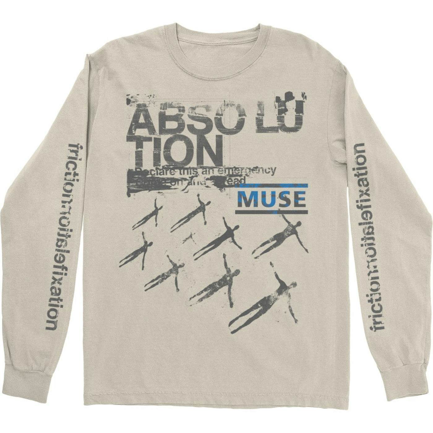 Muse Absolution XX Friction White Longsleeve T-Shirt