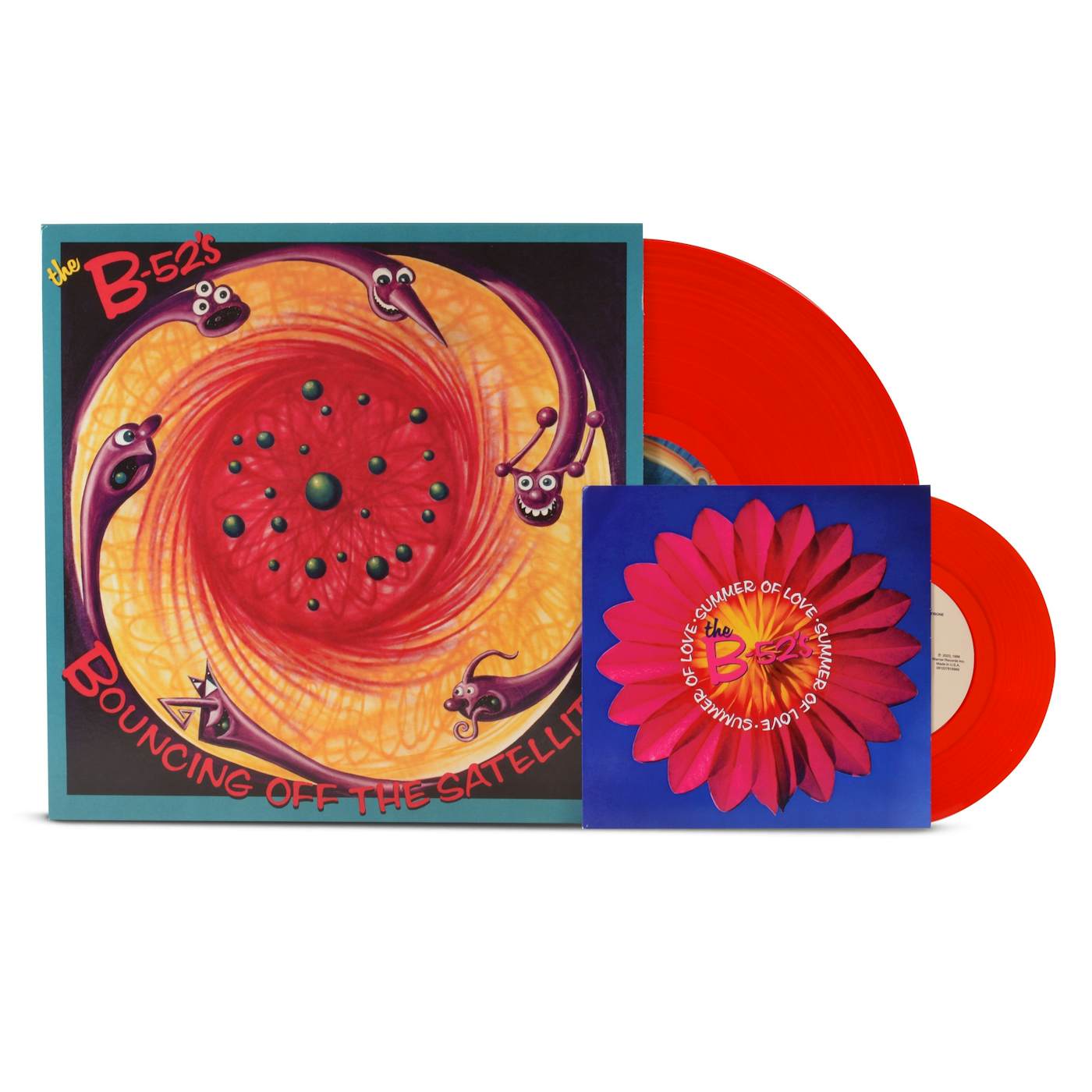 The B-52's Bouncing Off The Satellites + Bonus 7" (Rhino Red Vinyl)