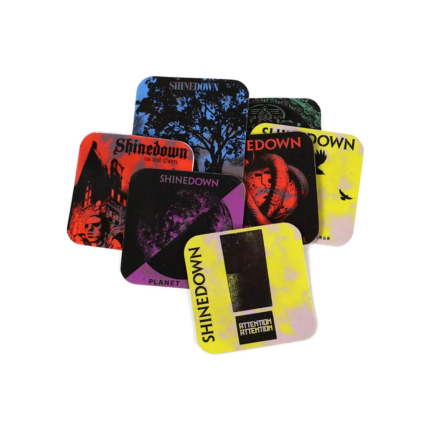 Shinedown Album Coaster Set