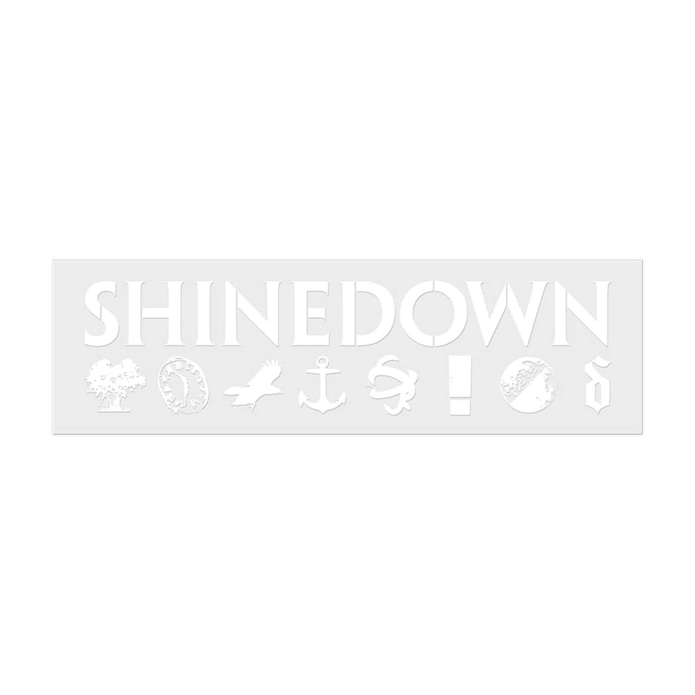 Shinedown Logo Car Decal