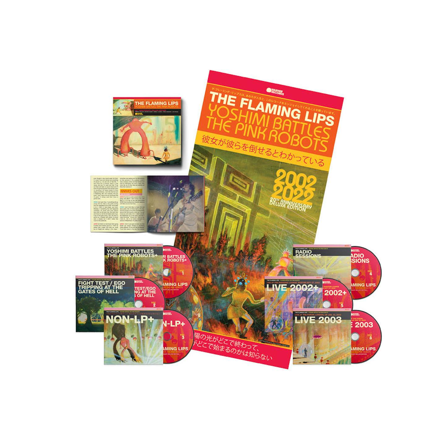 The Flaming Lips Yoshimi Battles the Pink Robots (Super Deluxe Edition) 20th Anniversary