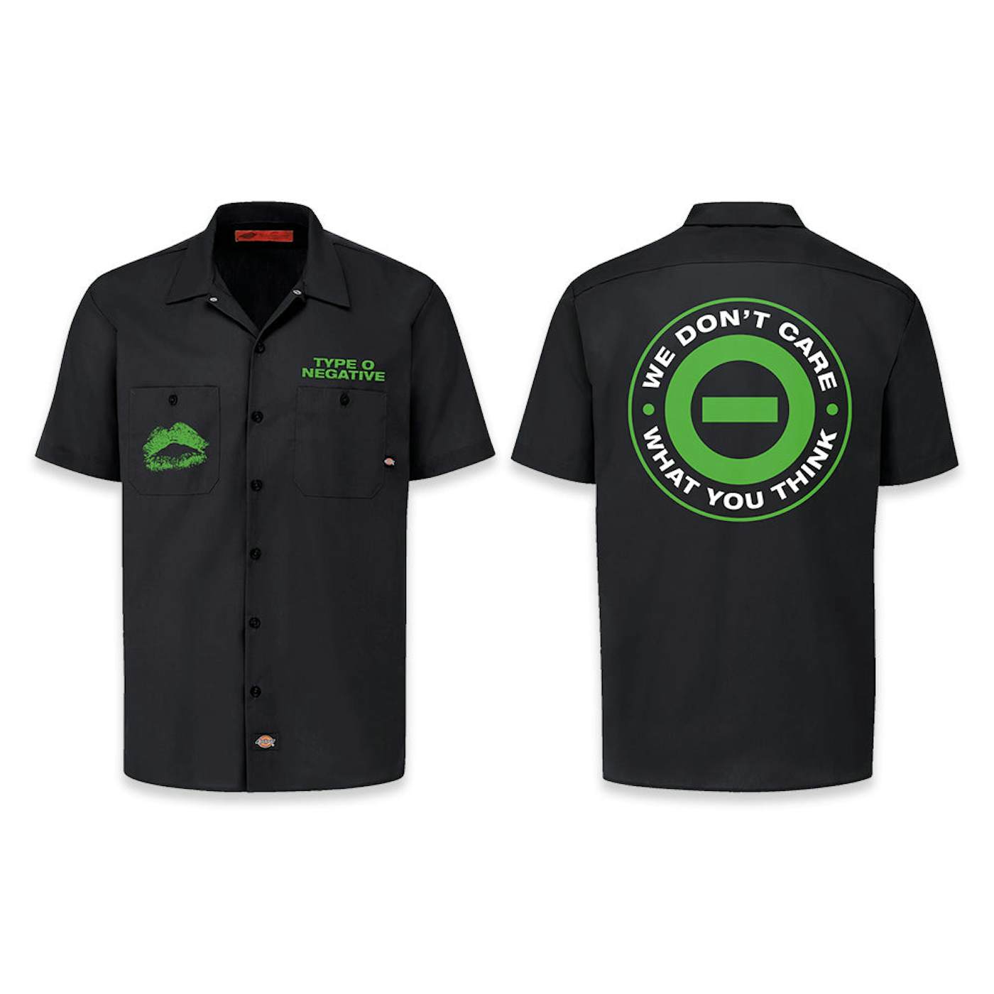 Type O Negative We Don't Care Work Shirt