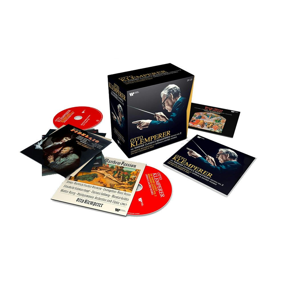 OTTO KLEMPERER: Warner Classics Remastered Edition (95 CDs ...
