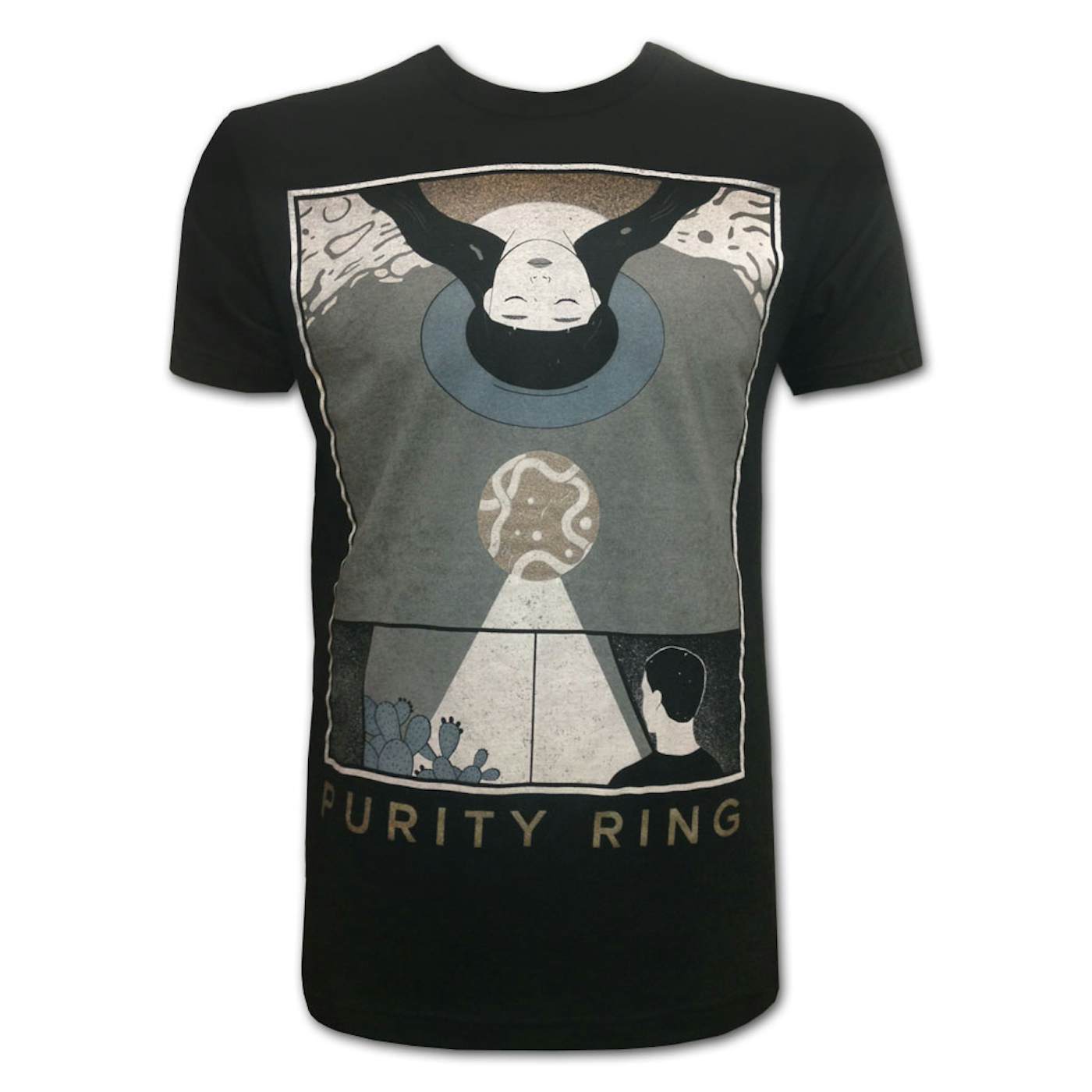 Purity Ring Metallic Higher Being T-shirt