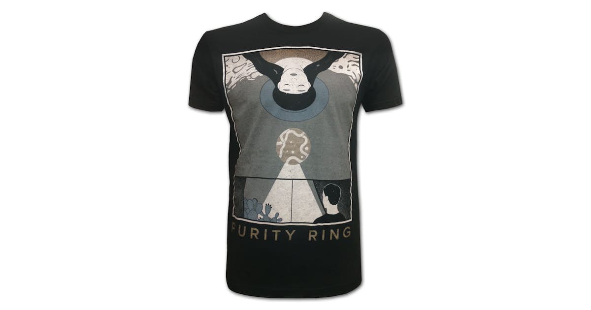 diepte Arthur Vlek Purity Ring Metallic Higher Being T-shirt