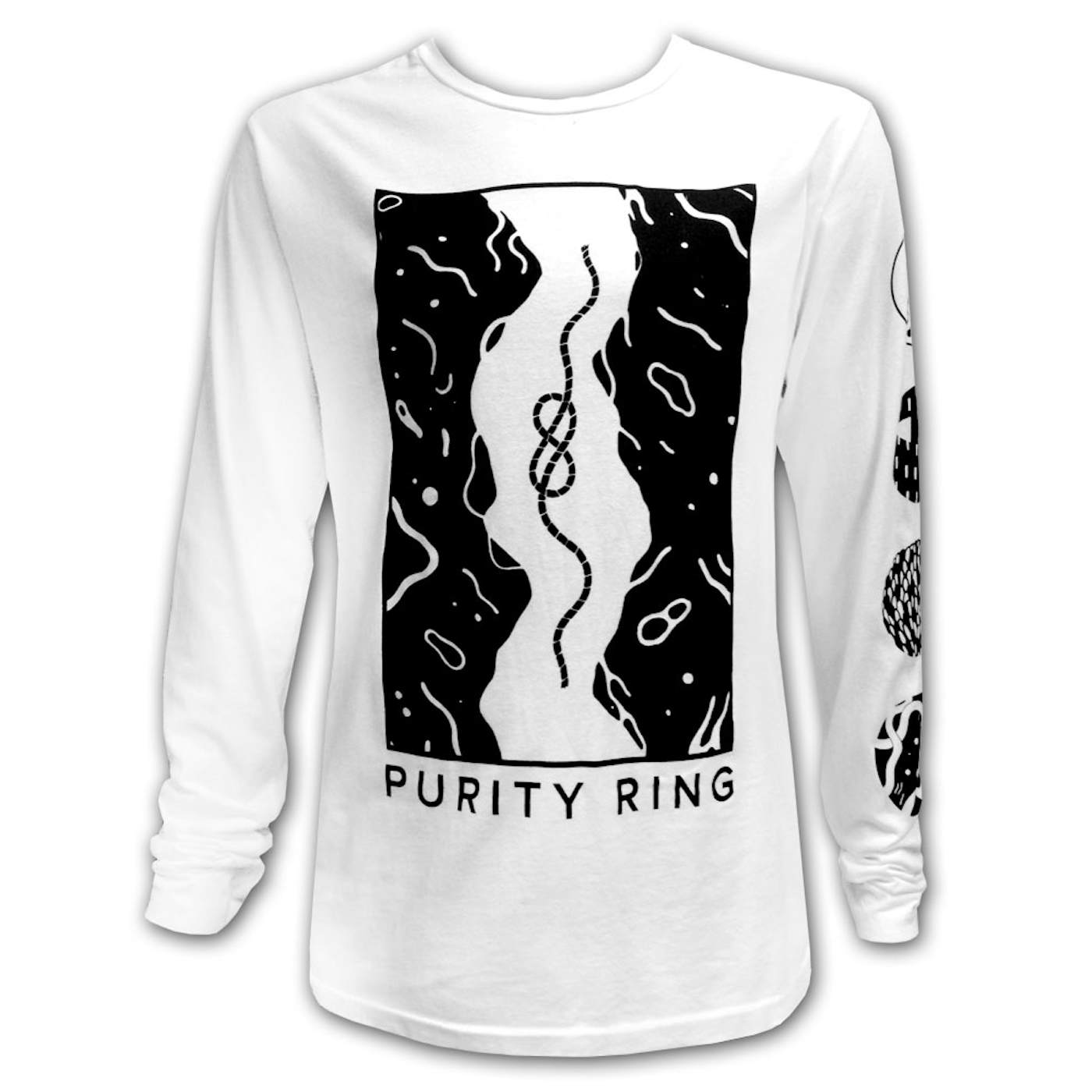 Purity Ring Long Sleeve Rope T-shirt