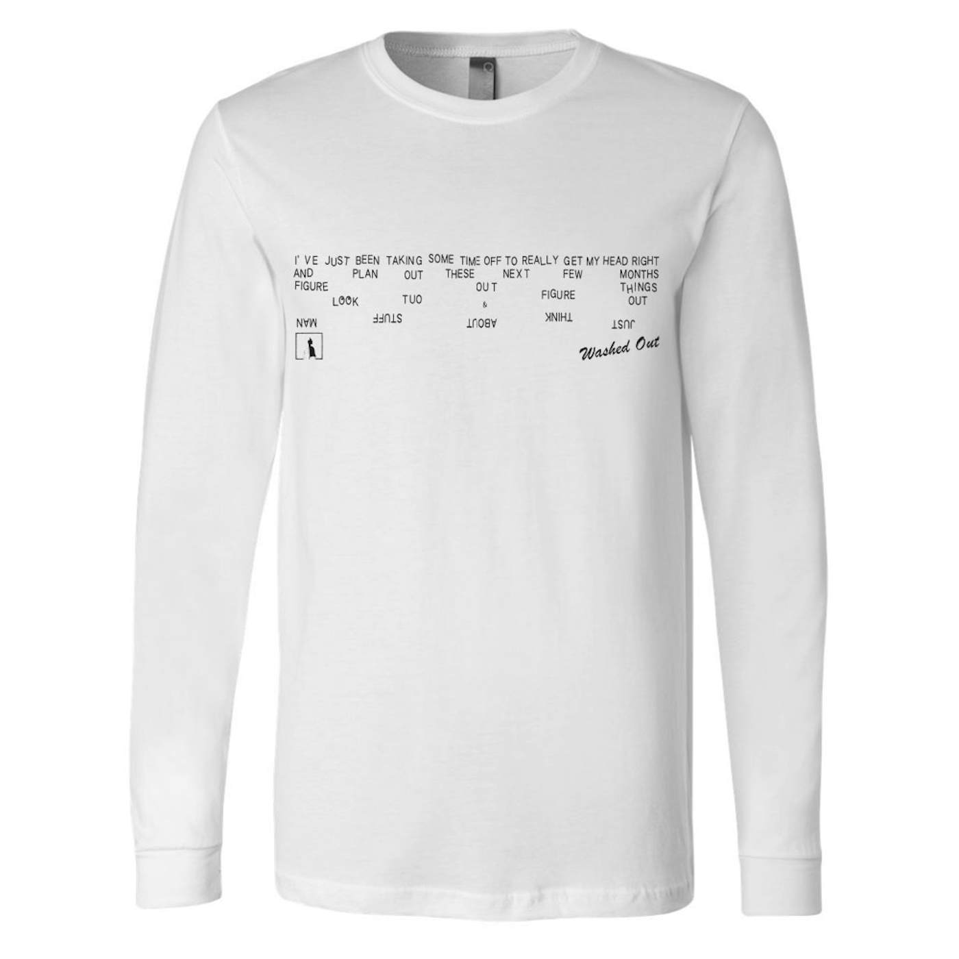 Washed Out Just Think L/S T-shirt