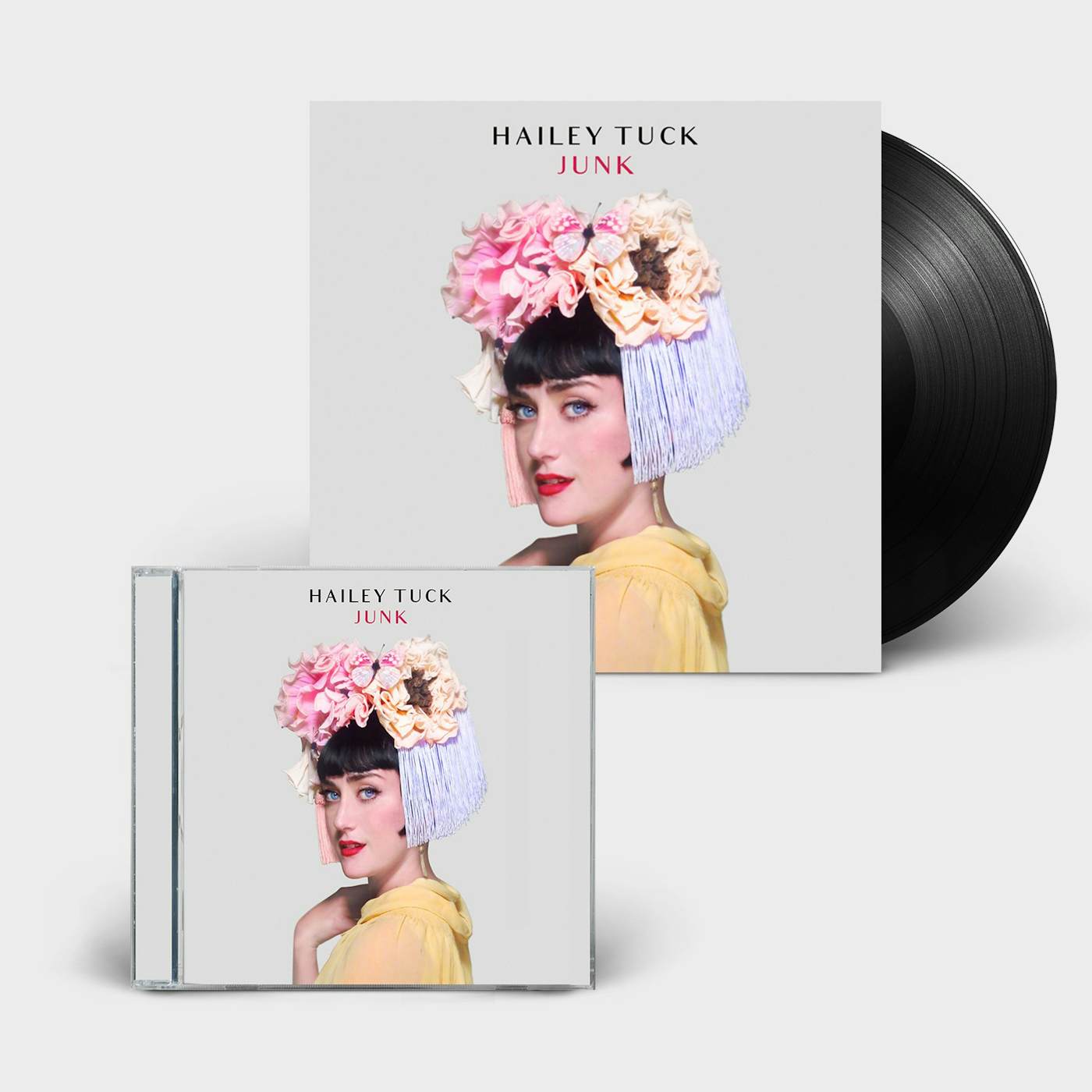 Hailey Tuck JUNK - SIGNED CD + SIGNED LP (Vinyl)