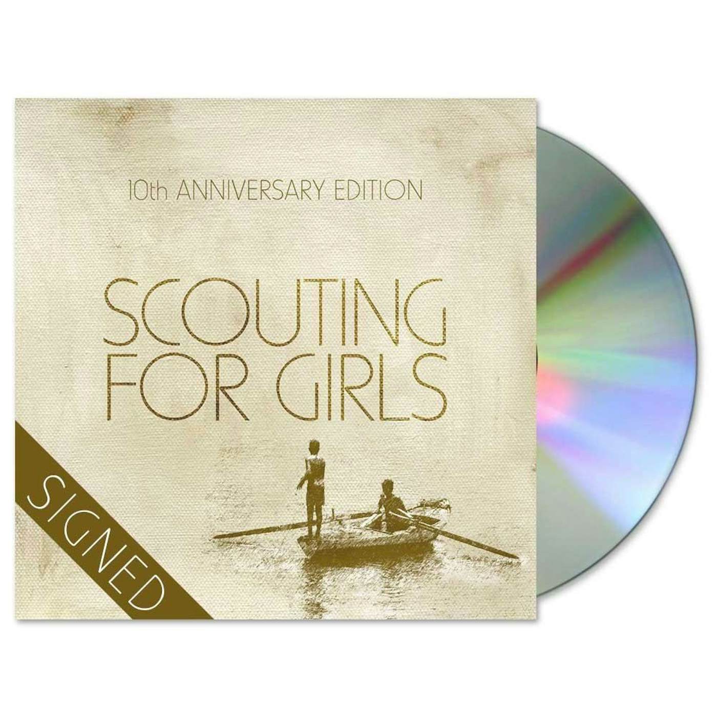 SCOUTING FOR GIRLS 10TH ANNIVERSARY EDITION - SIGNED 2CD