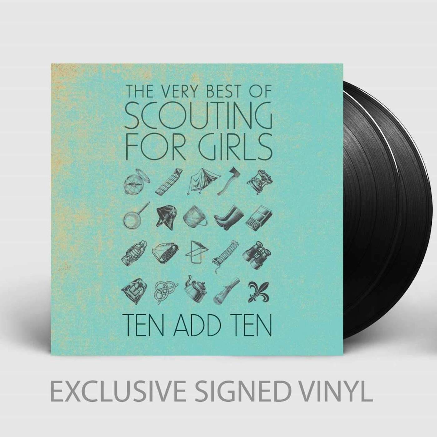 The Very Best of Scouting for Girls - Ten Add Ten - Signed 2LP