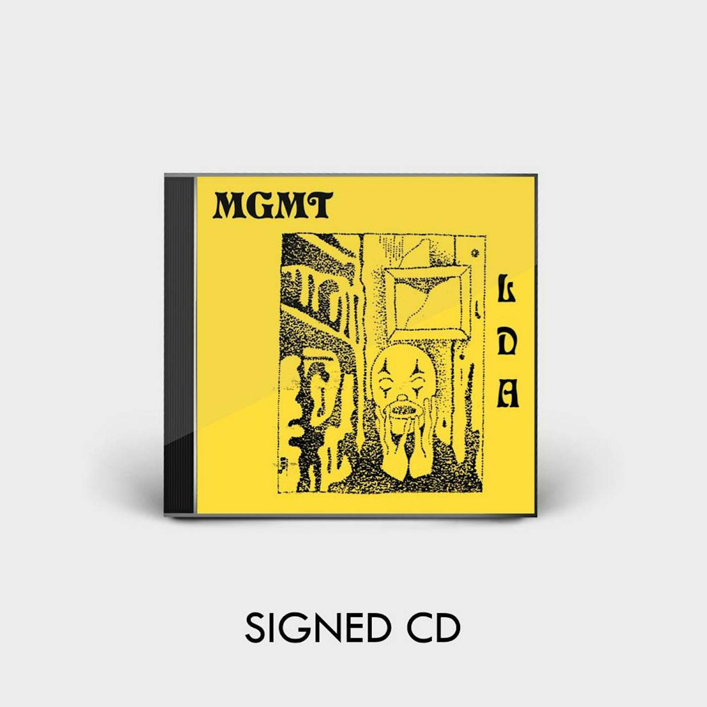 MGMT LITTLE DARK AGE - SIGNED CD