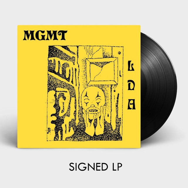 Mgmt Little Dark Age Signed Lp Vinyl Mgmt Little Dark Age Signed Lp Vinyl