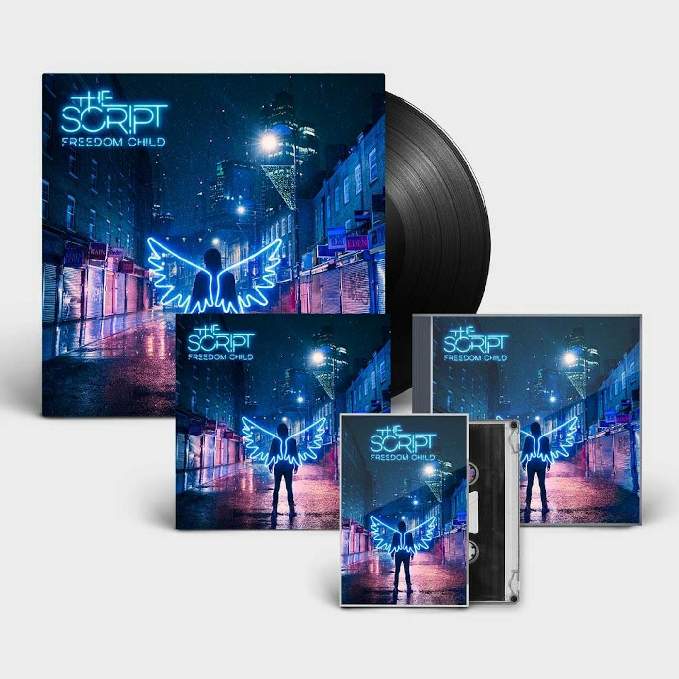 The Script FREEDOM CHILD - CD + DELUXE CD + LP + CASSETTE (Vinyl)