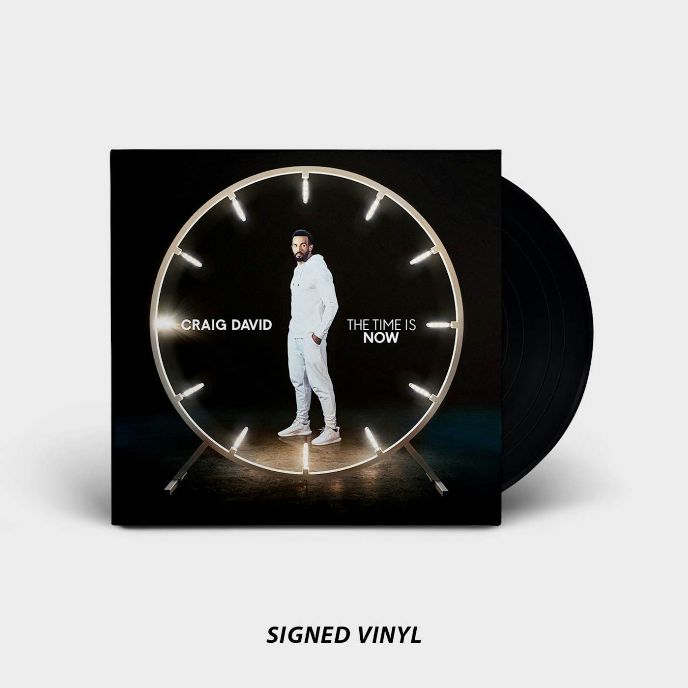 Craig David THE TIME IS NOW SIGNED VINYL