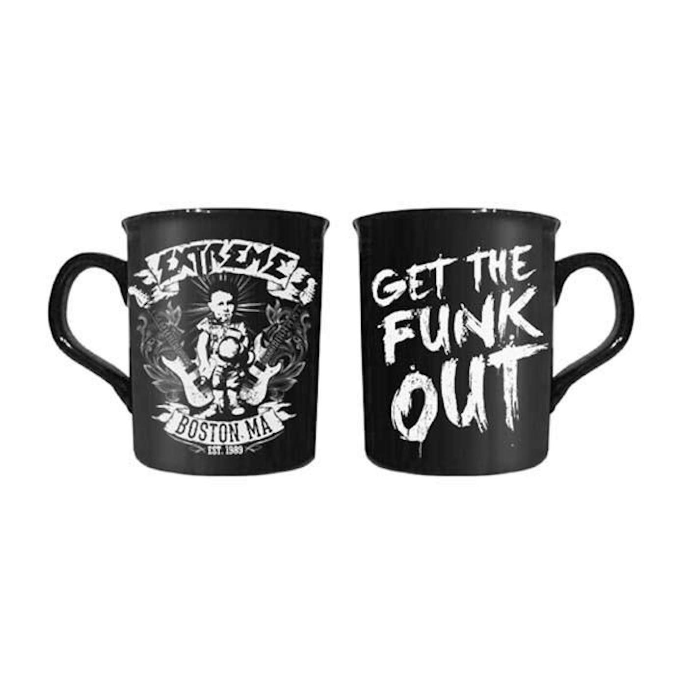 Extreme Black Get The Funk Out Mug