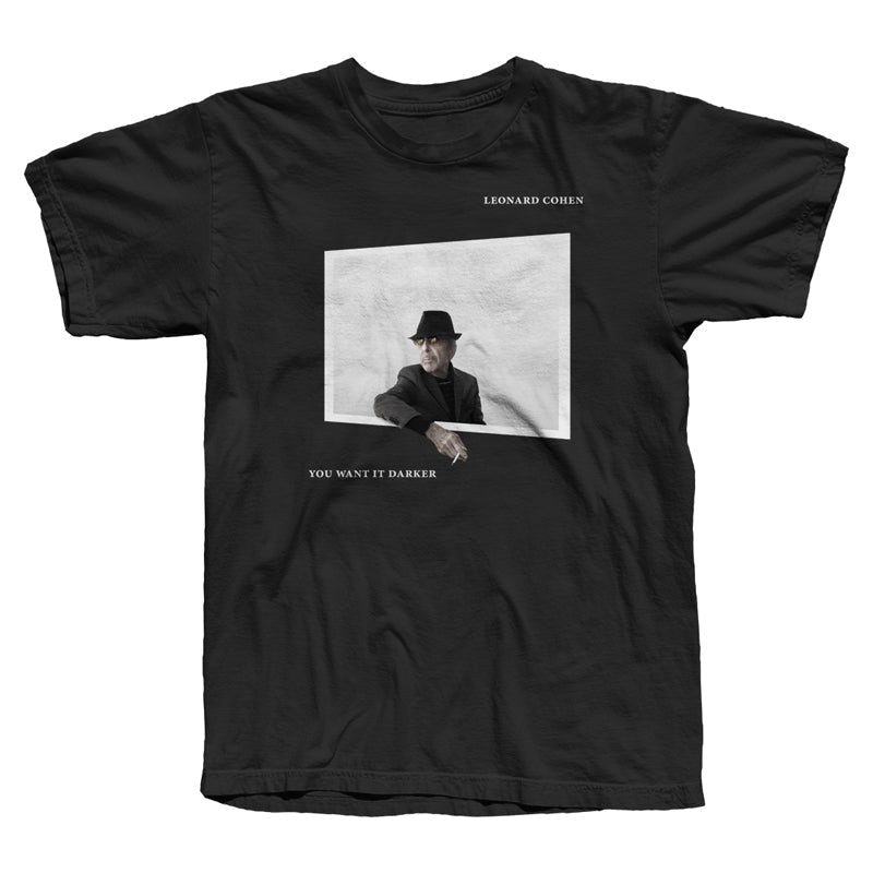 Leonard Cohen You Want It Darker Mens TShirt