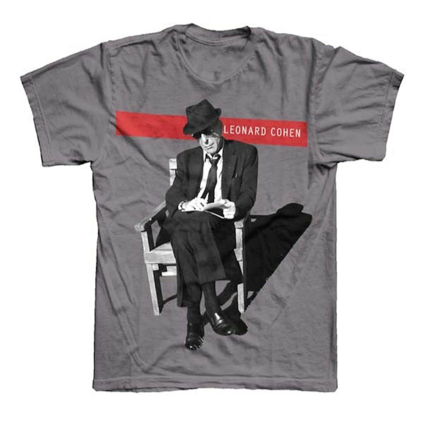 Leonard Cohen Grey Old Ideas T-Shirt