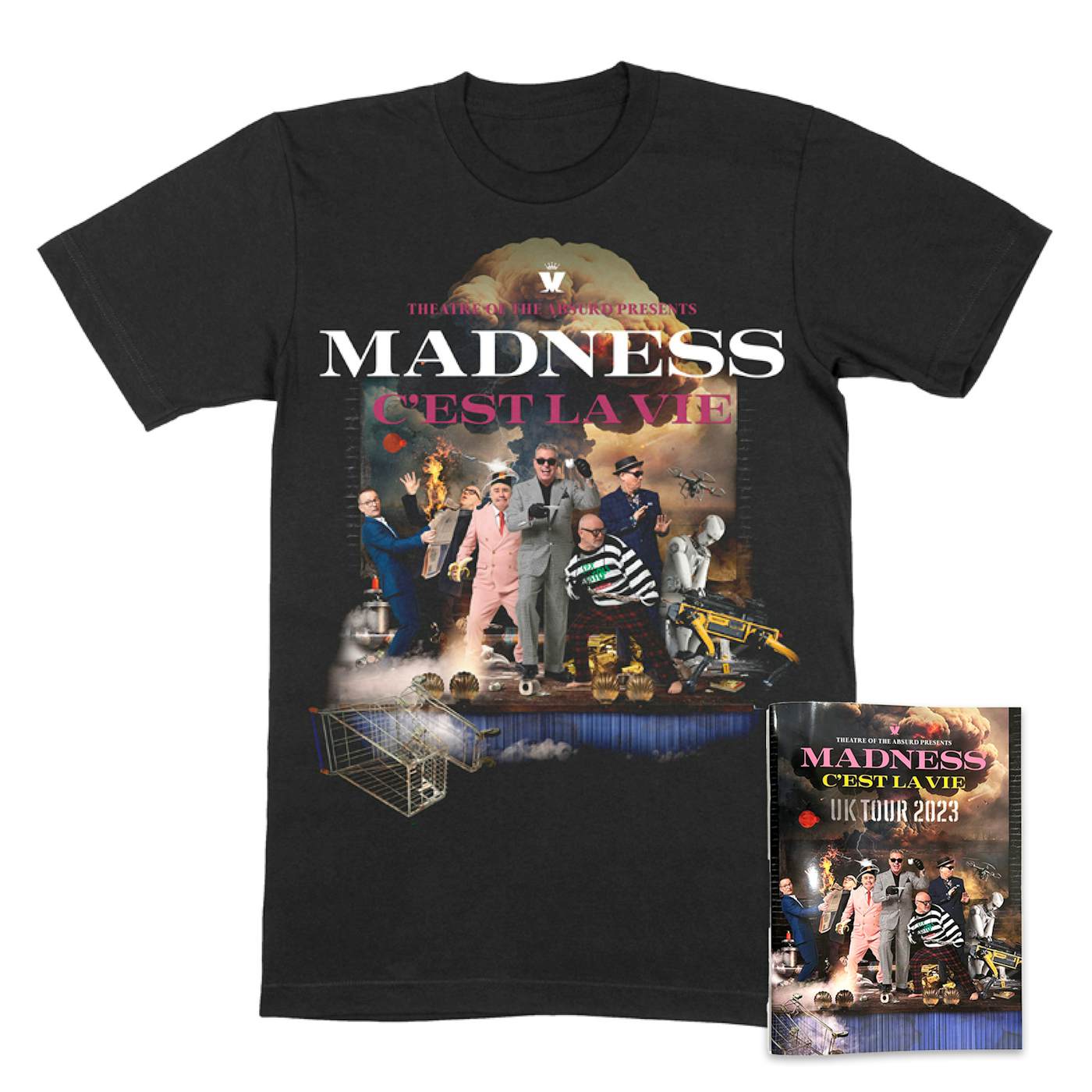 Madness Special Tour T-Shirt & Programme Bundle