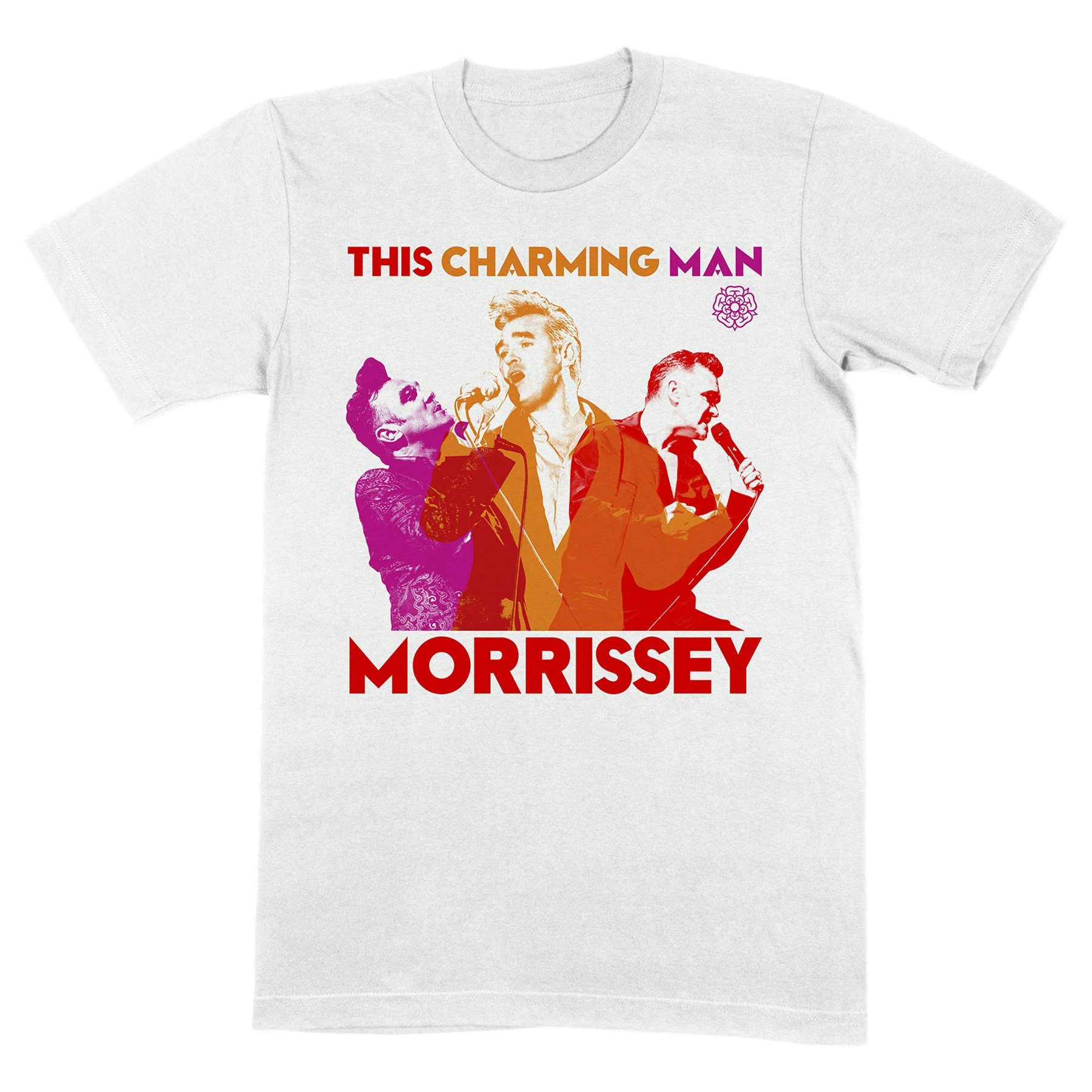 Morrissey This Charming Man T-Shirt White