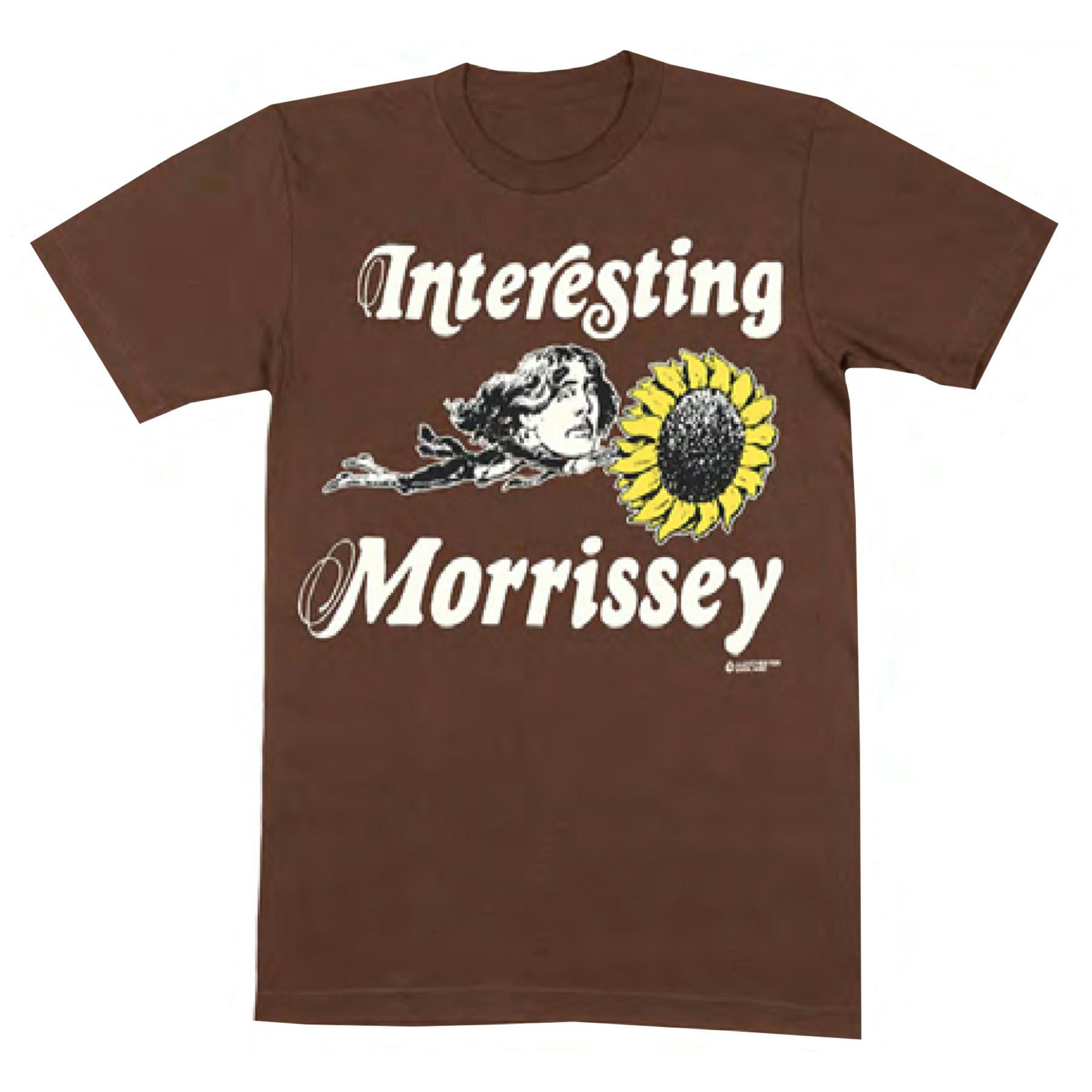 Interesting Morrissey' T-Shirt Brown