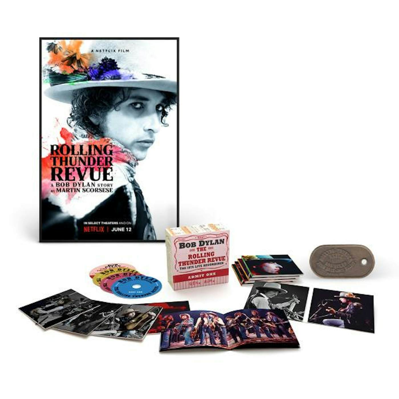 Bob Dylan The Rolling Thunder Revue: The 1975 Live Recordings - Deluxe 14CD Box Set Ultimate Bundle - Limited Quantity!