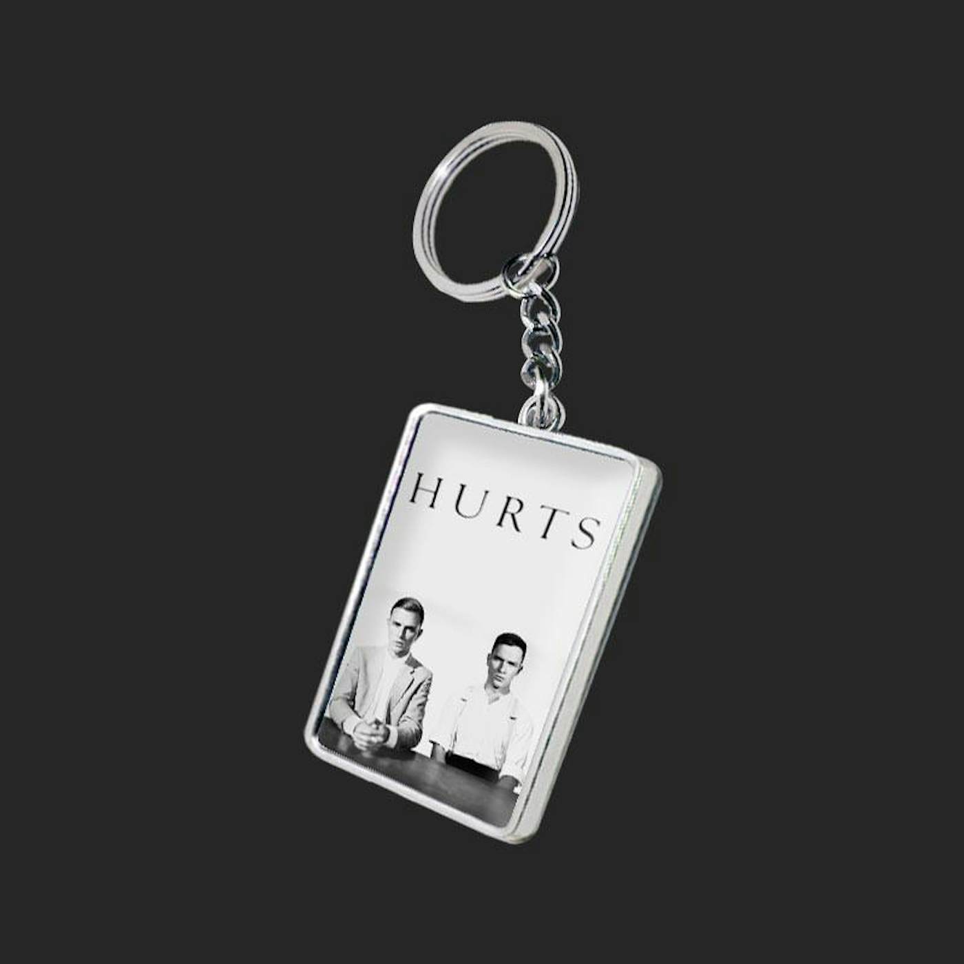 Hurts EXILE AND HAPPINESS DOUBLE SIDED KEYRING