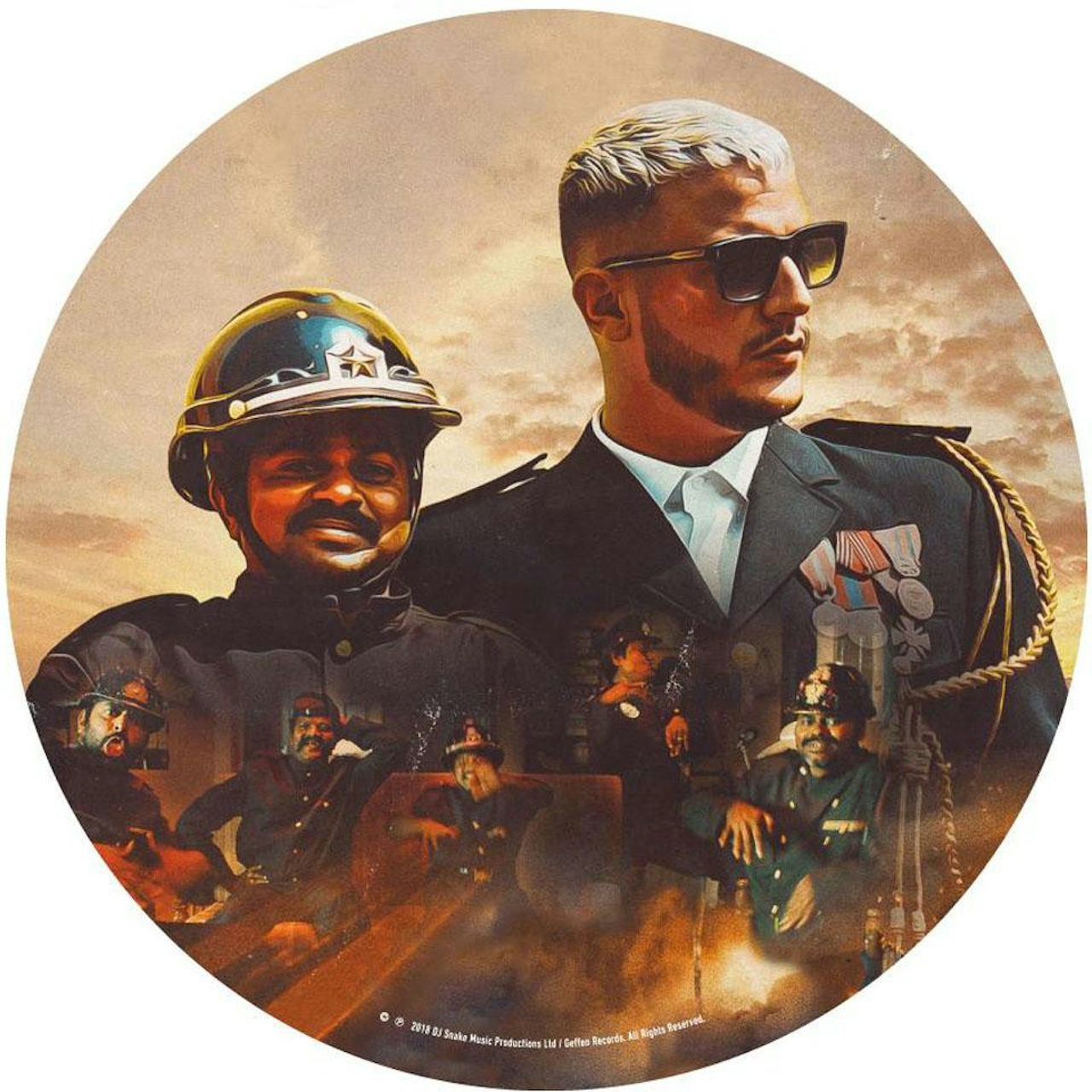 Dj Snake Taki Taki Magenta Riddim Picture Vinyl Dj Snake Taki Taki Magenta Riddim Picture Vinyl