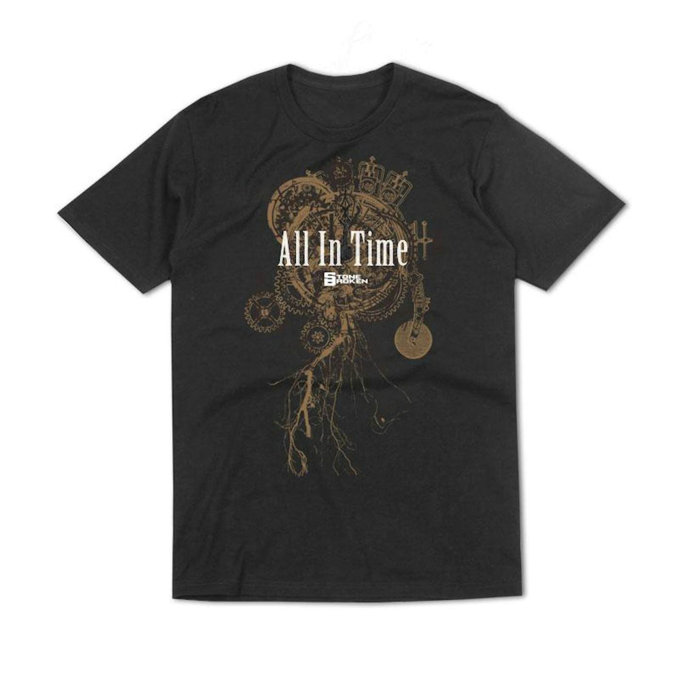 Stone Broken ALL IN TIME BLACK T-SHIRT