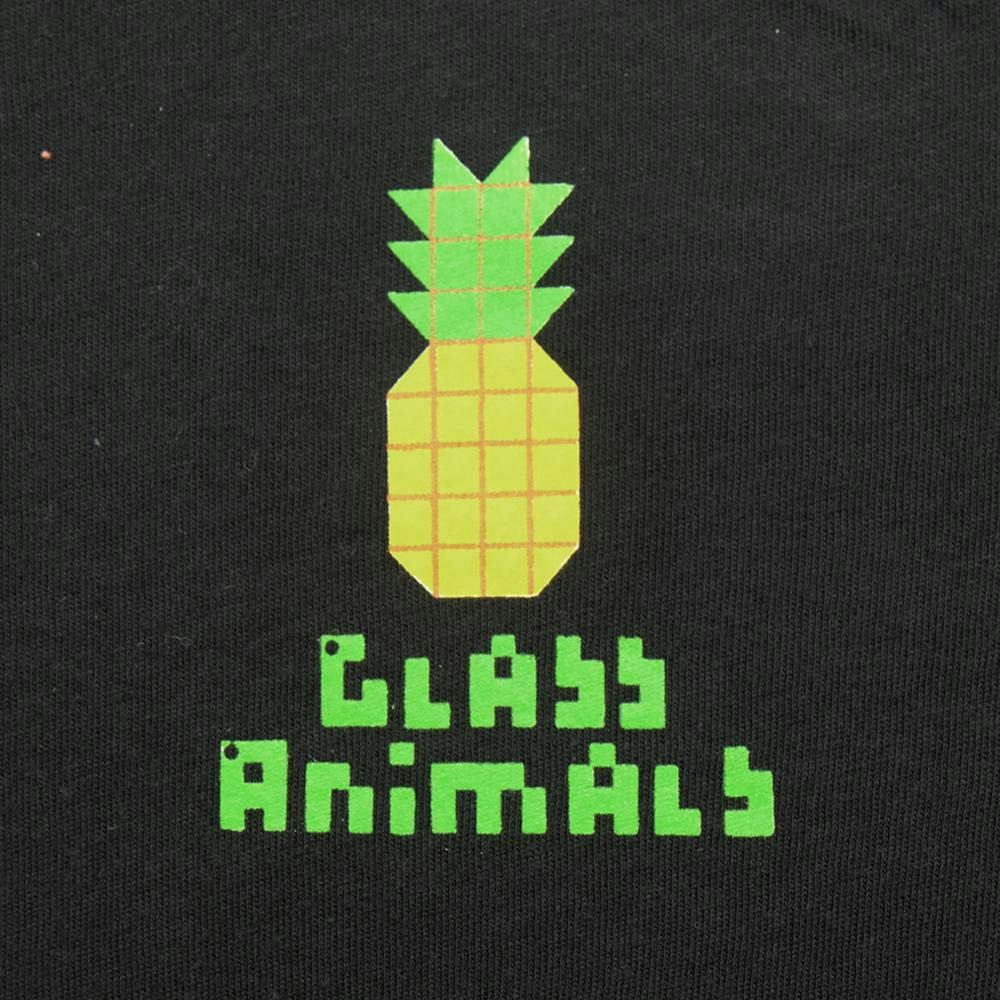 Glass Animals SMALL PINEAPPLE BLACK TEE