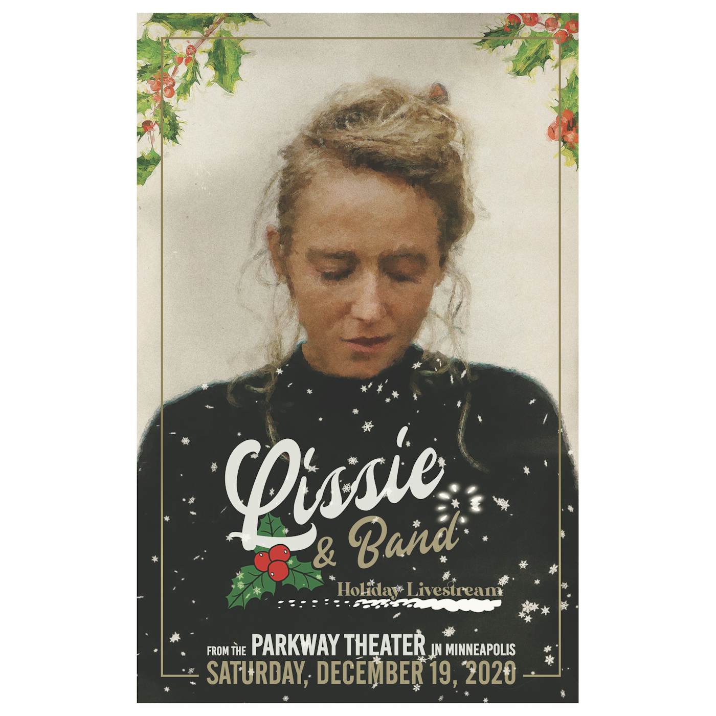 Lissie Holiday Livestream Poster