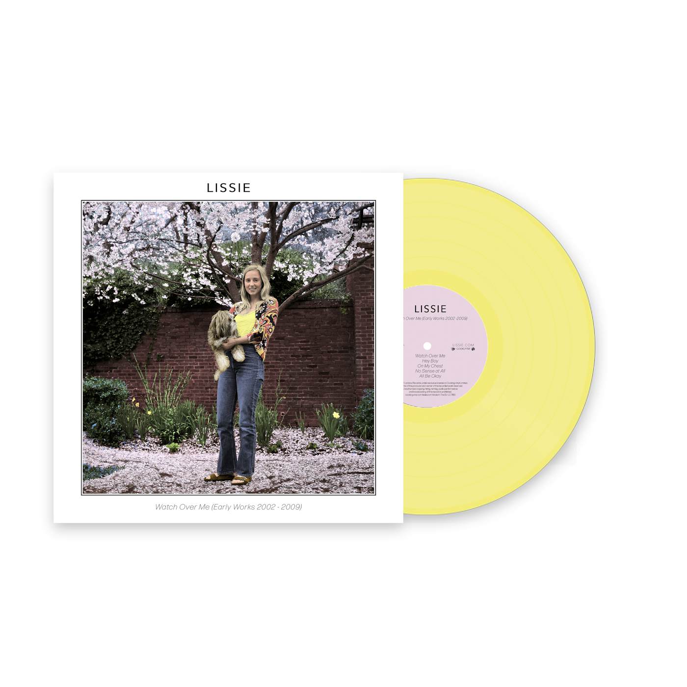 Lissie WATCH OVER ME (EARLY WORKS 2002 - 2009) YELLOW VINYL