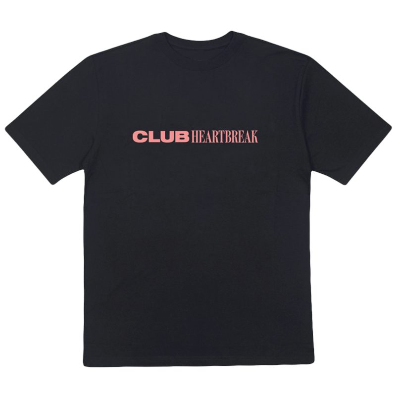 Mark Ronson CLUB HEARTBREAK REPEATER TEE (BLACK/PINK)