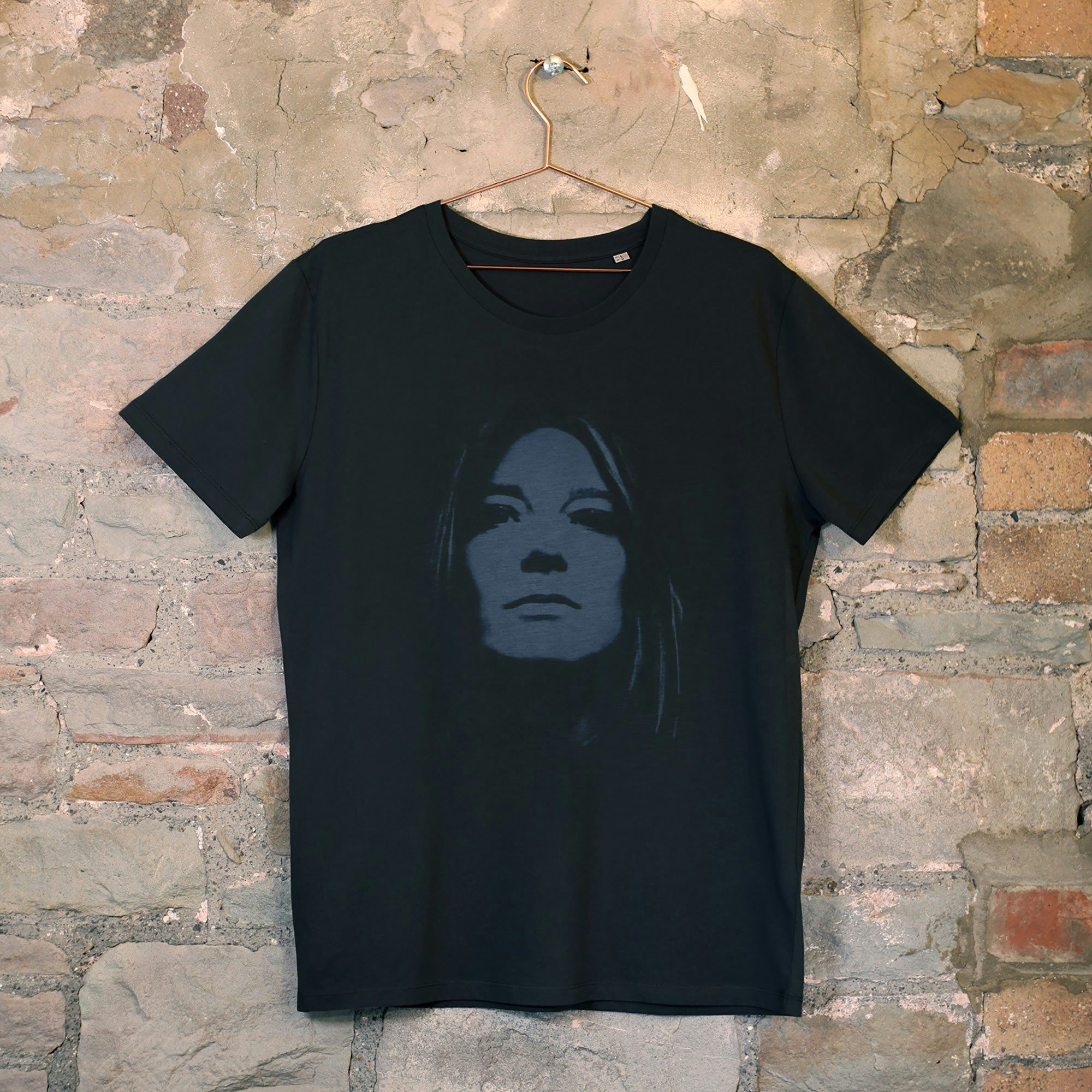 Beth Gibbons Ghosted Crew Neck Black T-shirt