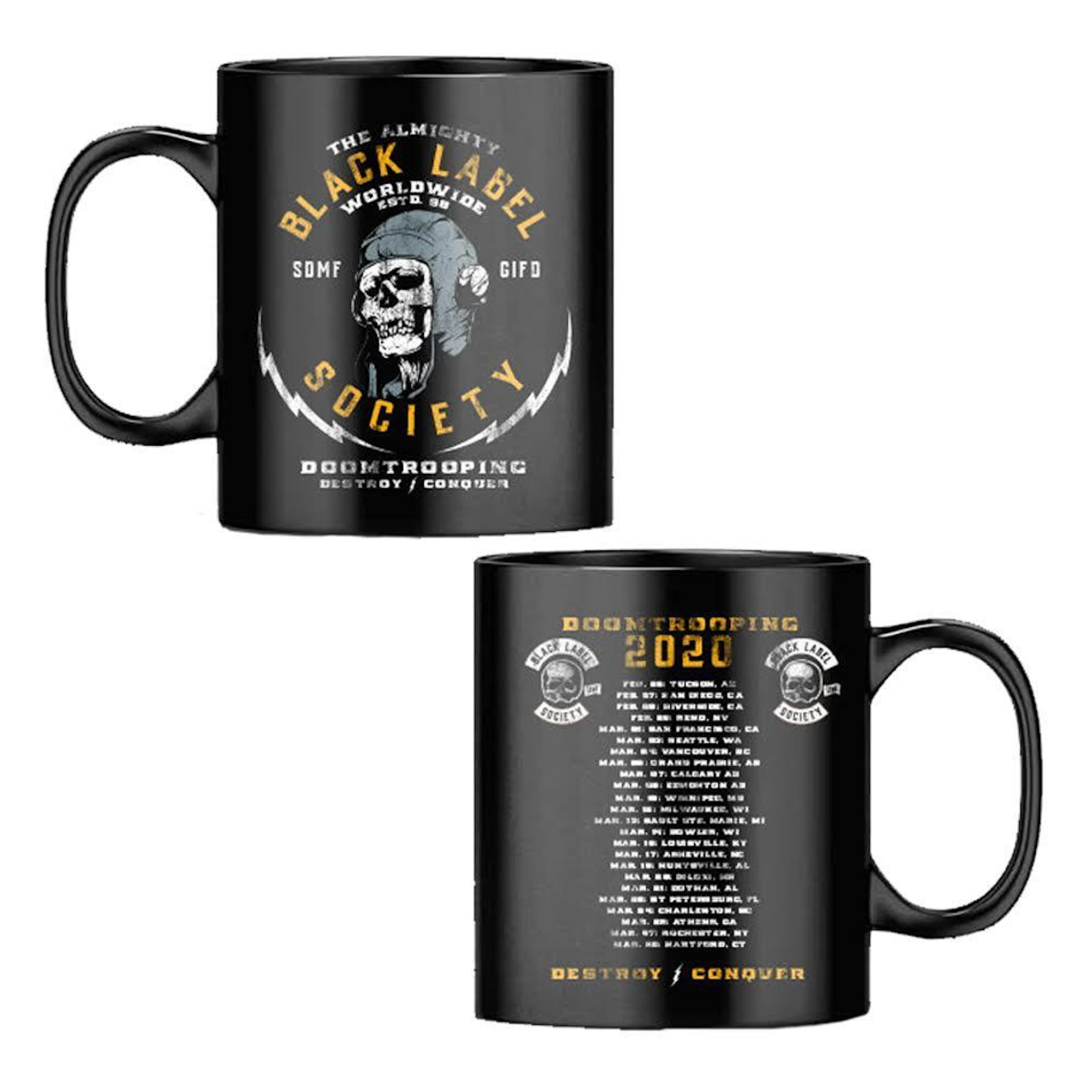 Black Label Society Doom Trooping Coffee Mug