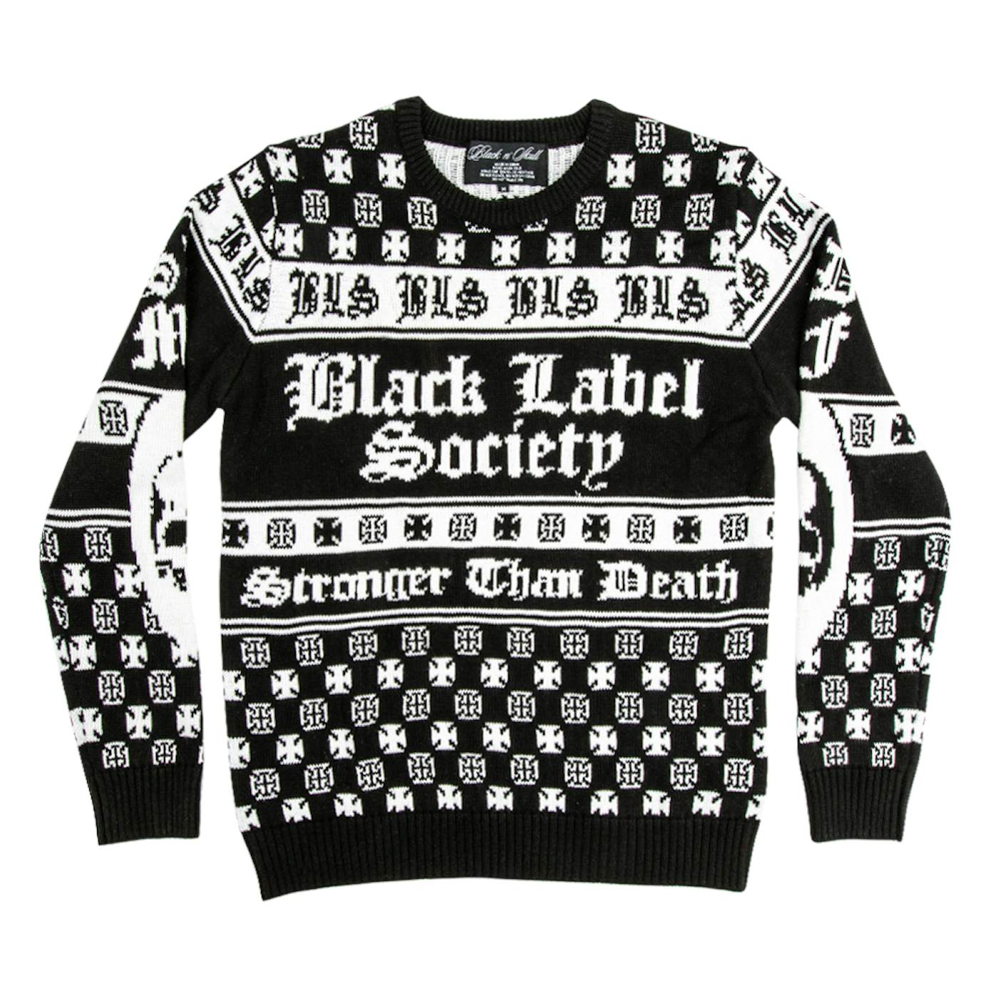 Black Label Society Stronger Than Death Christmas Sweater