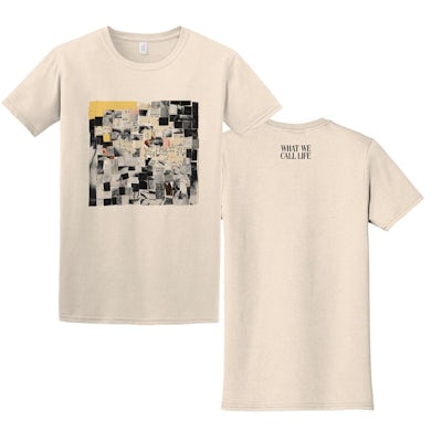 Jordan Rakei What We Call Life Collage Sand T-Shirt