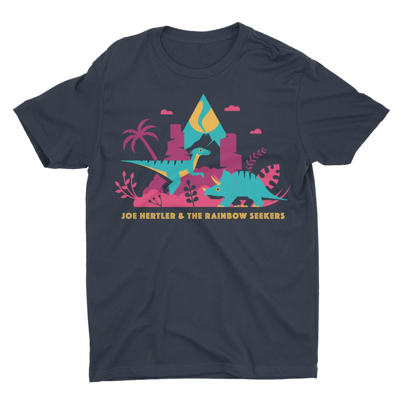 Joe Hertler & The Rainbow Seekers Prehistoric Times T-Shirt (Ladies Cut)