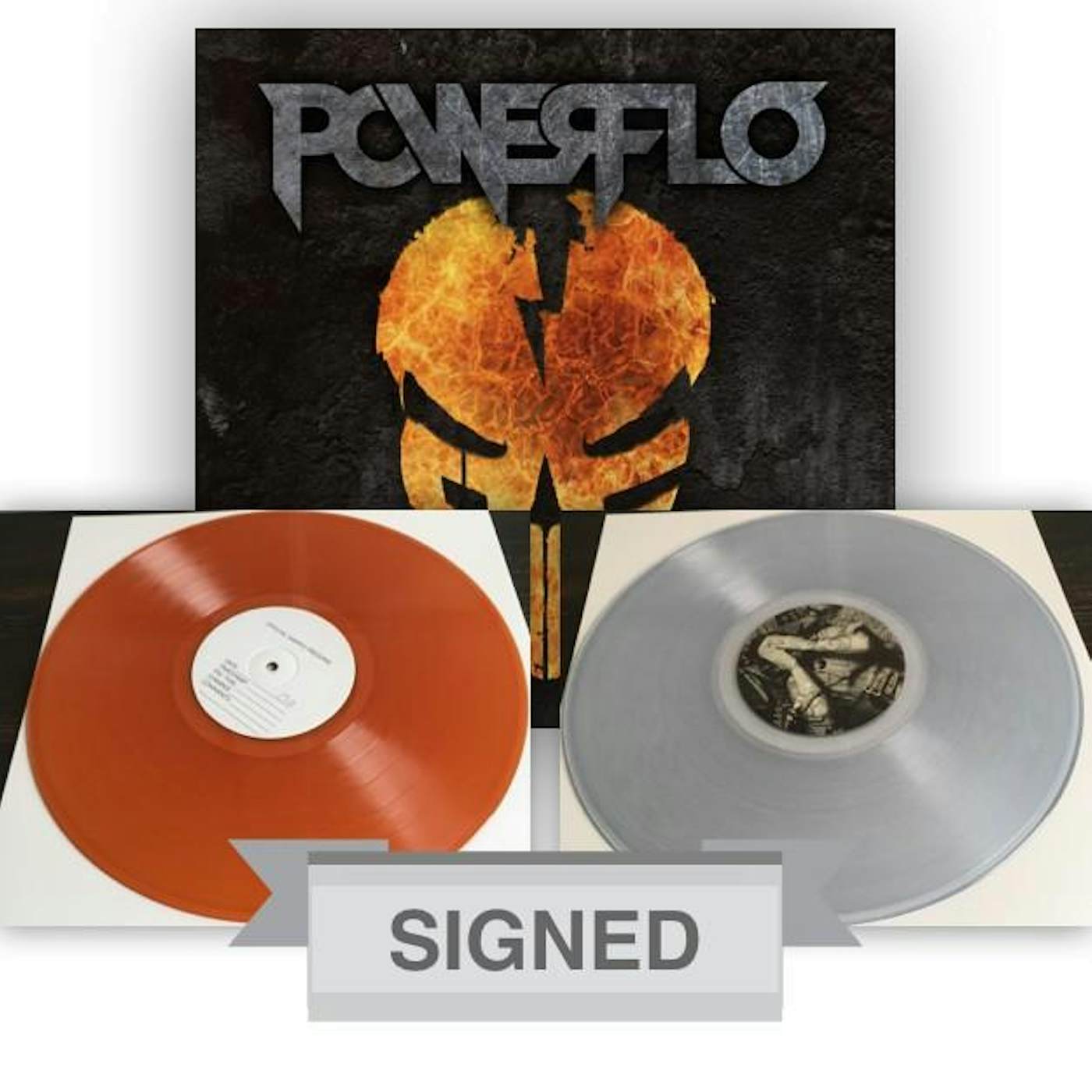 Powerflo - Signed Limited Edition Clear or Colored Vinyl