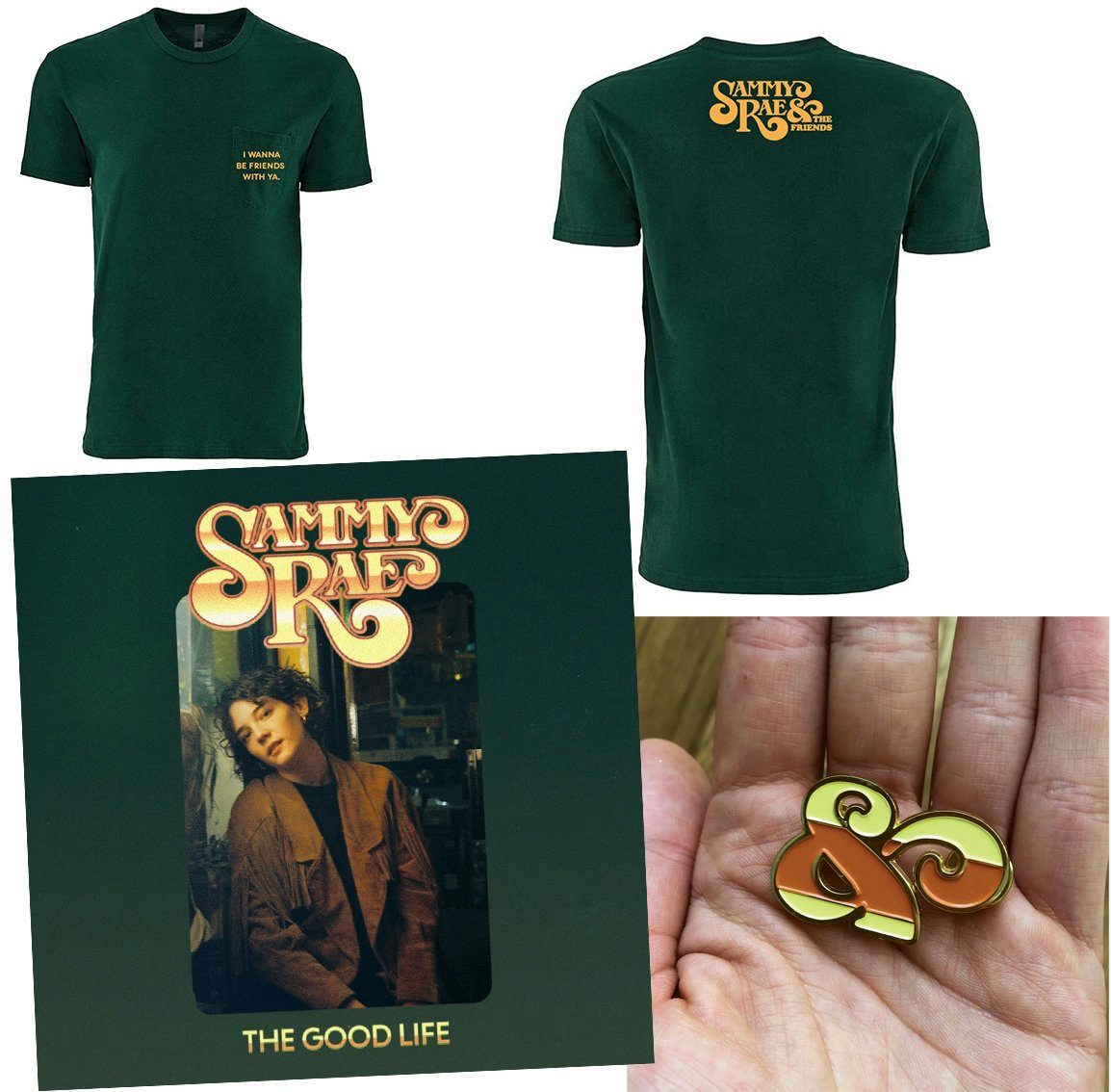 Sammy Rae - Signed EP + Tee + Pin Bundle